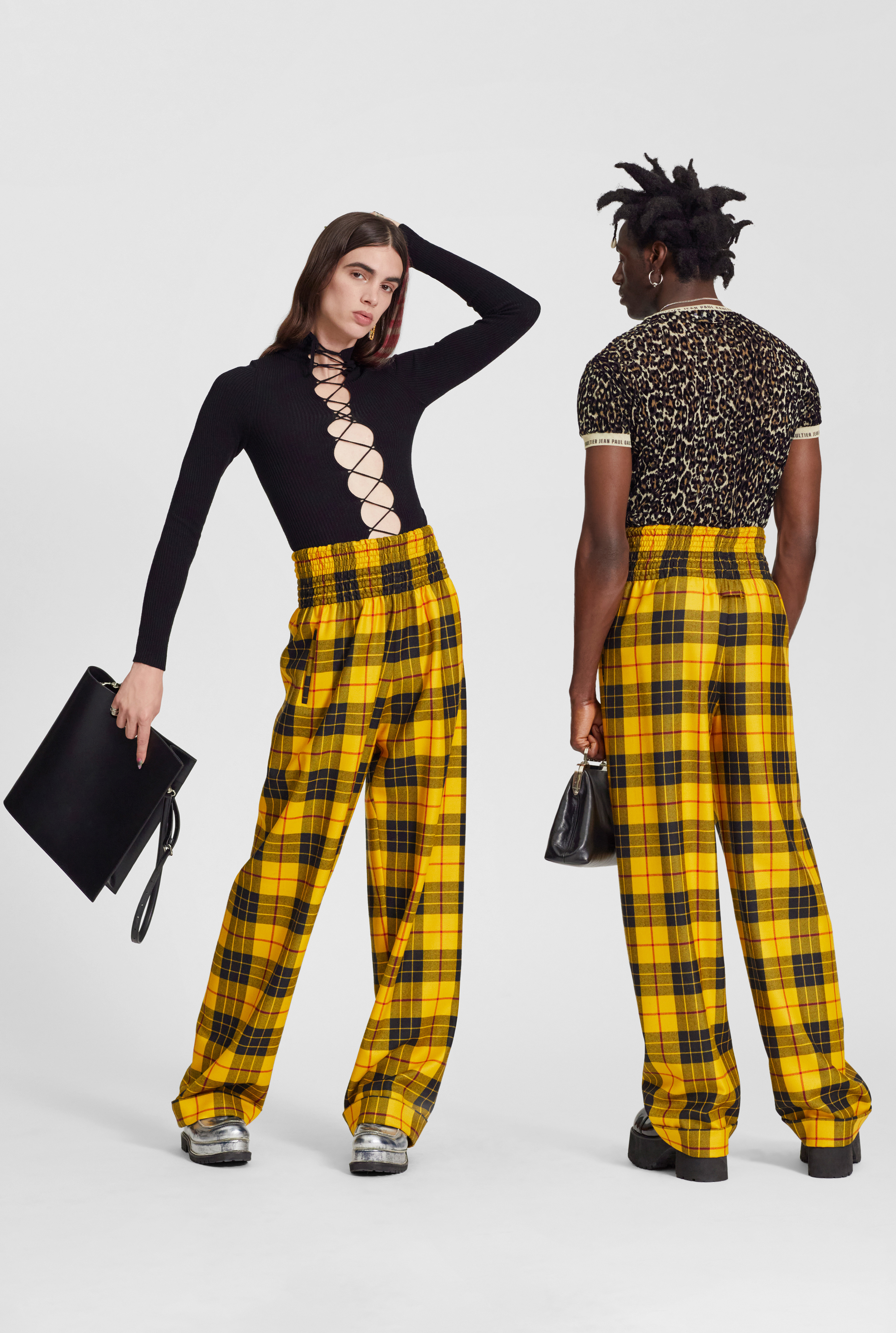 The Tartan trousers Jean Paul Gaultier