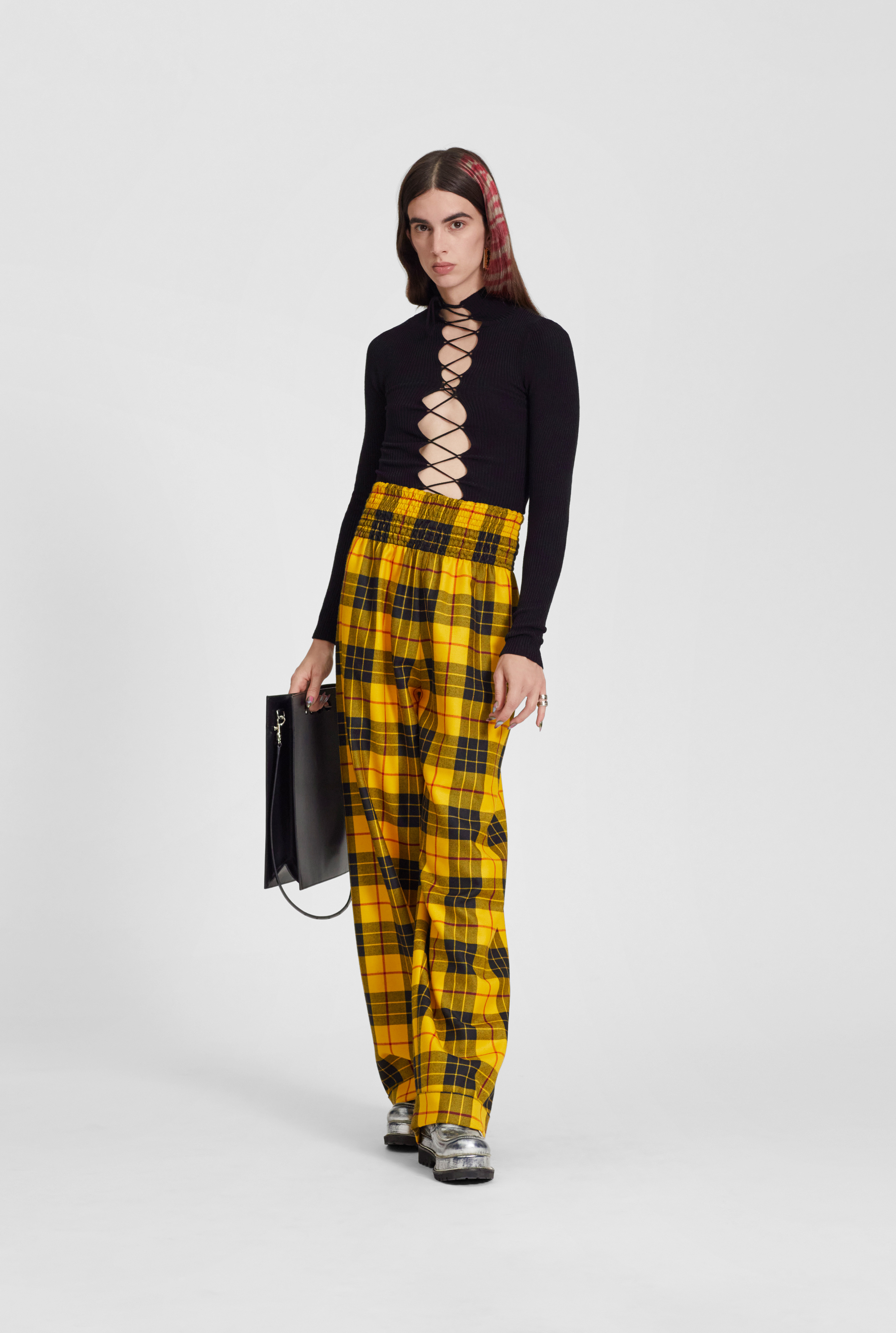 The Tartan trousers Jean Paul Gaultier