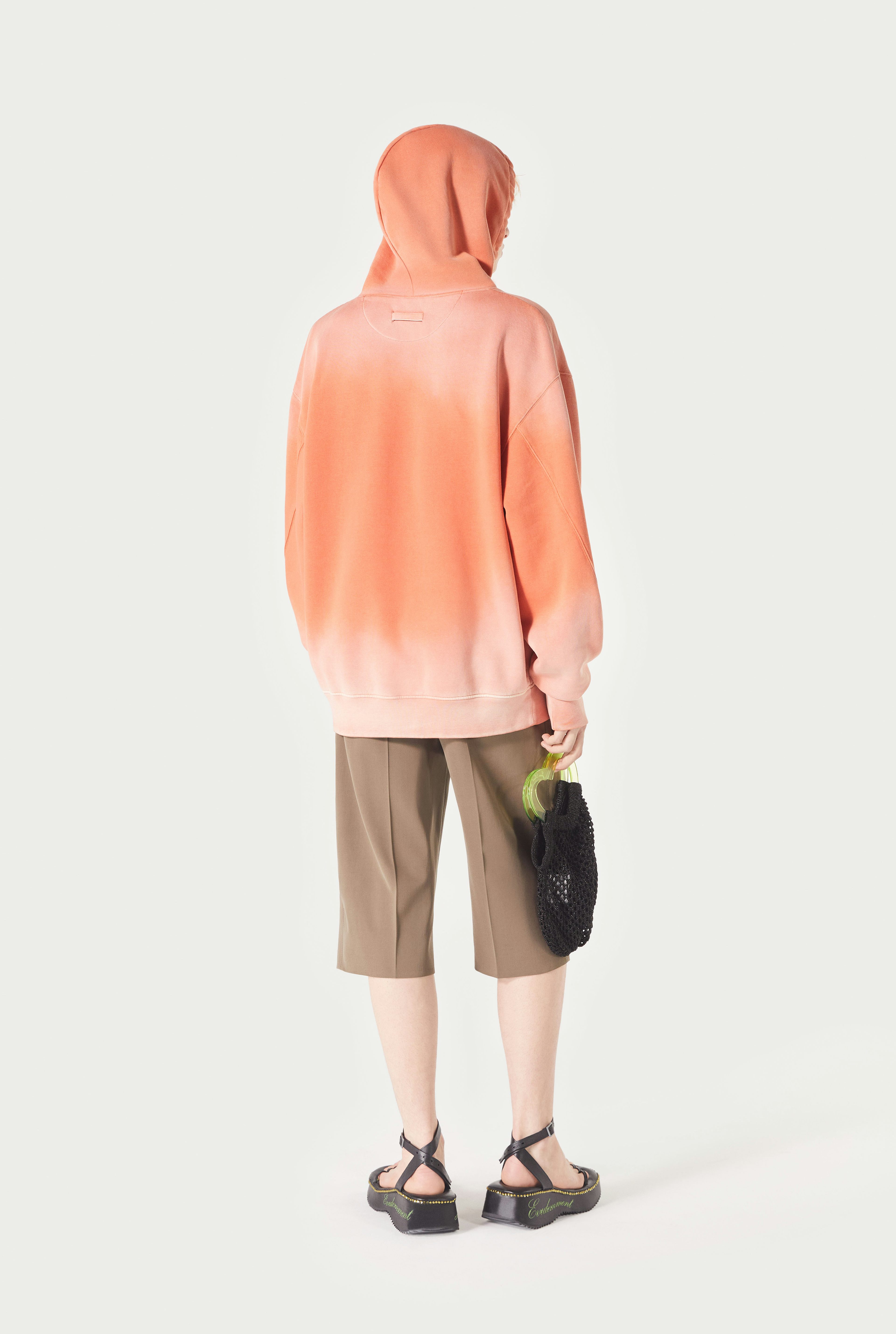 The Orange Hooded Évidemment Sweatshirt Jean Paul Gaultier