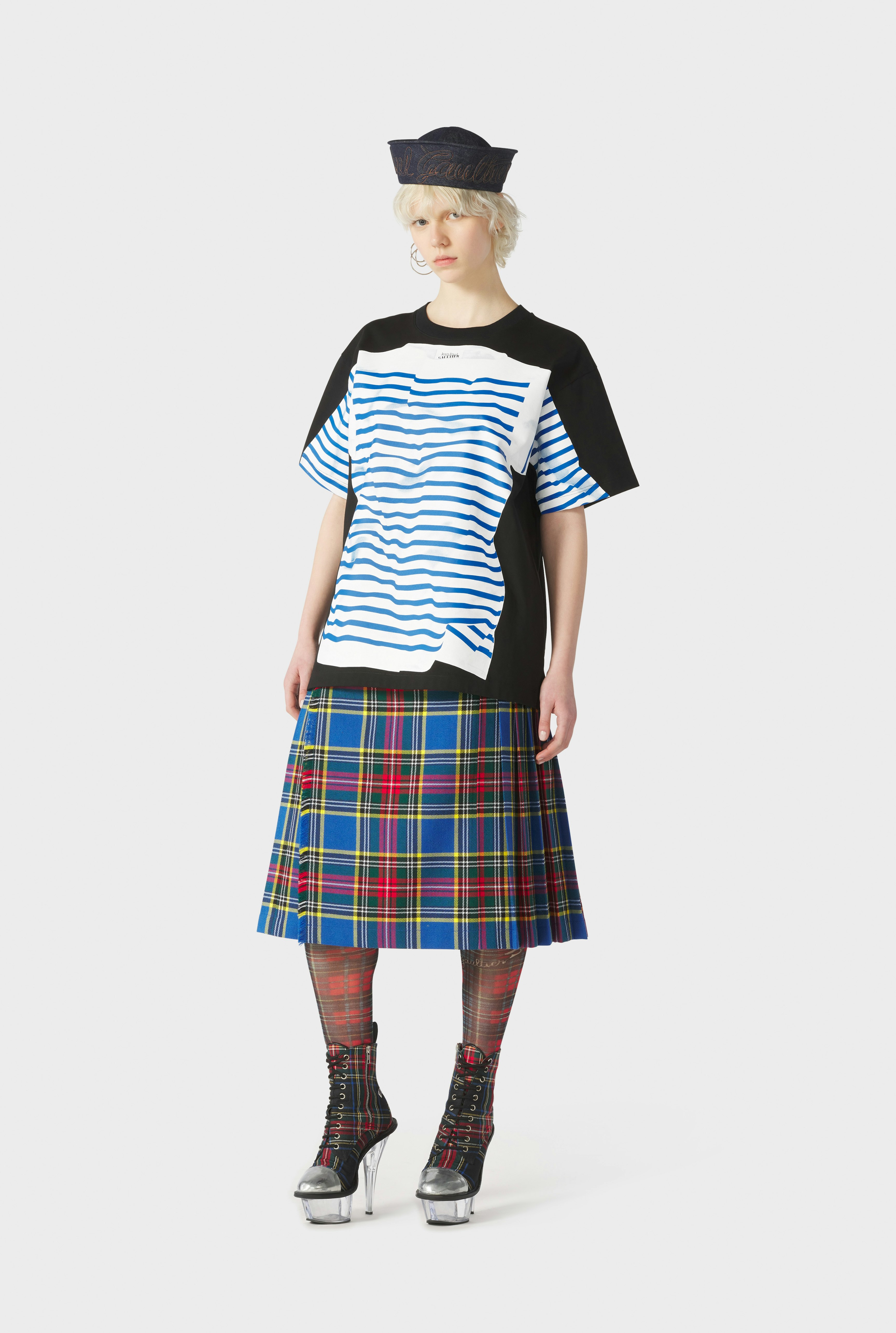 Jean Paul Gaultier - Jean Paul Gaultier | The sailor trompe l'oeil T-Shirt