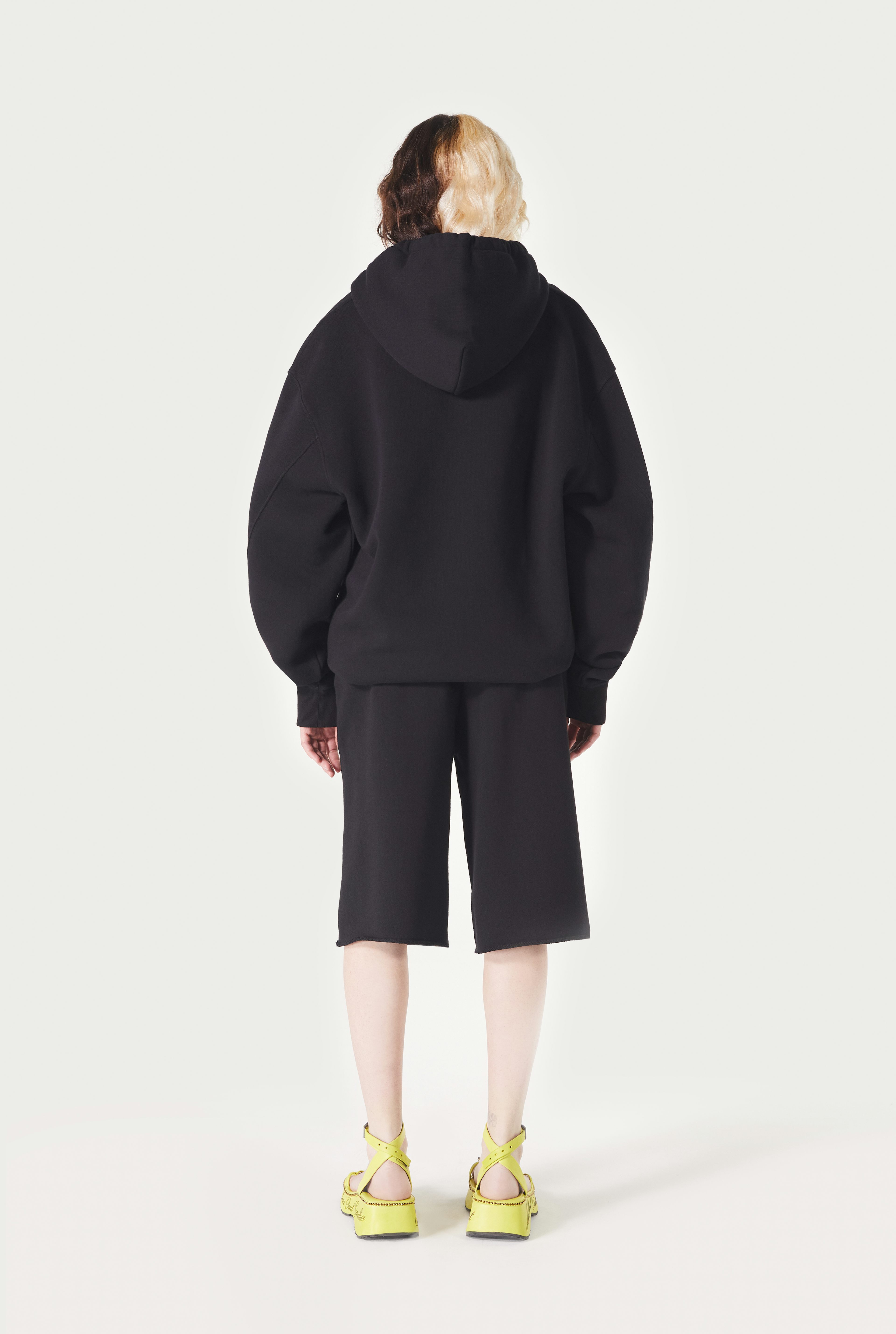 The Black Hooded Évidemment Sweatshirt Jean Paul Gaultier