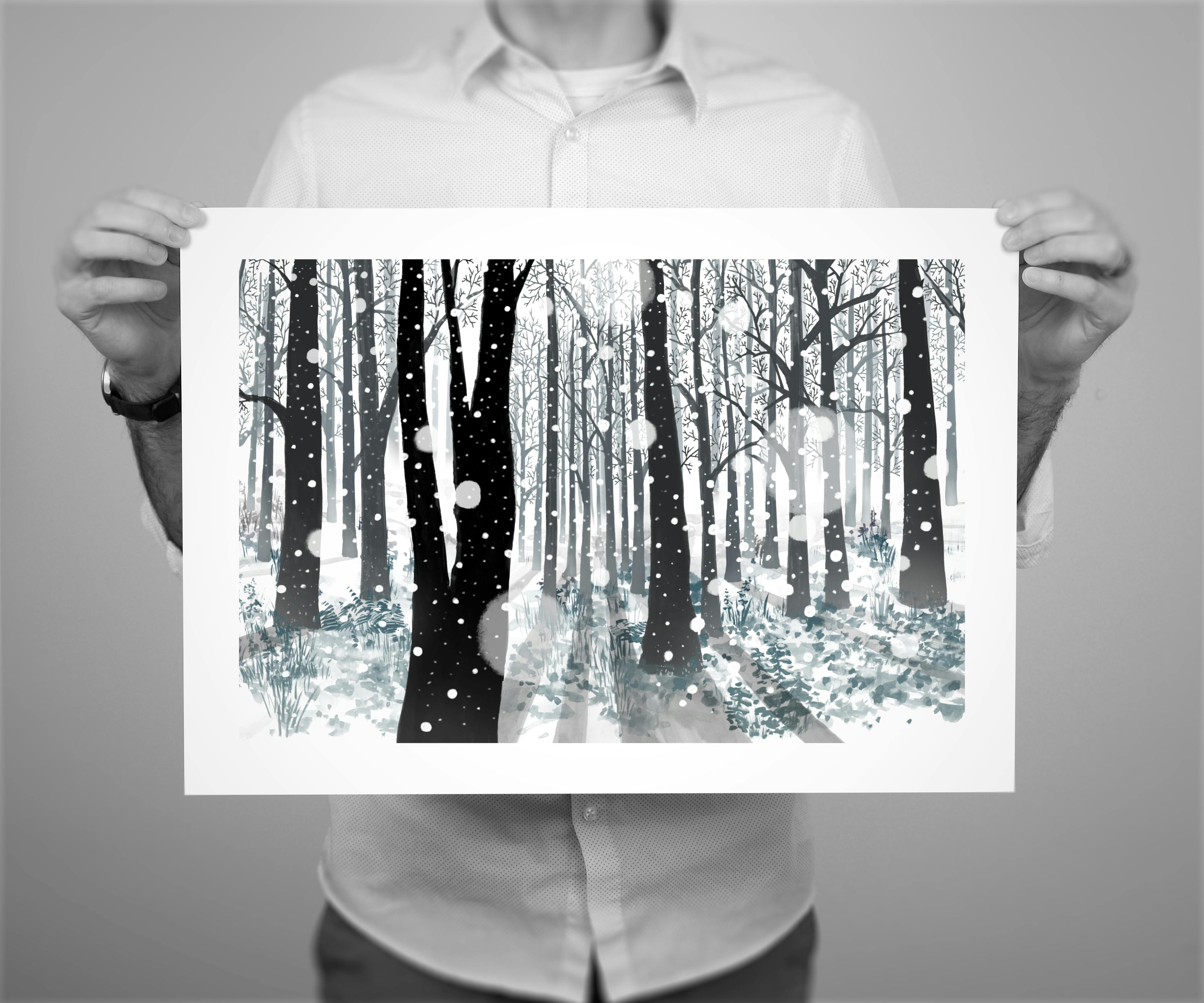 Winter (seasons series) 18 x 12” giclee print