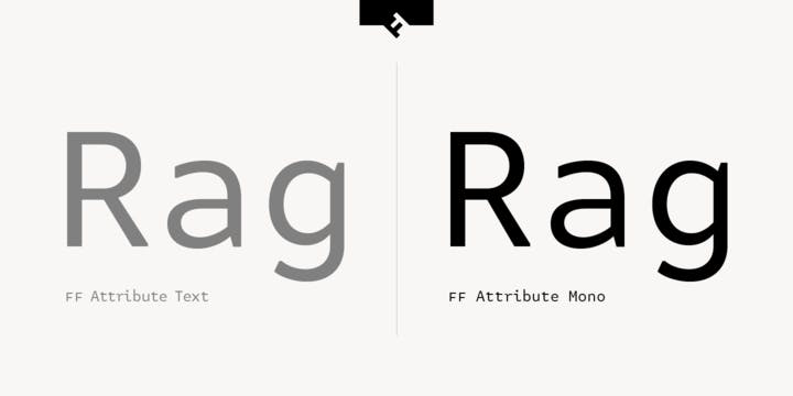 Font sample for FF Attribute