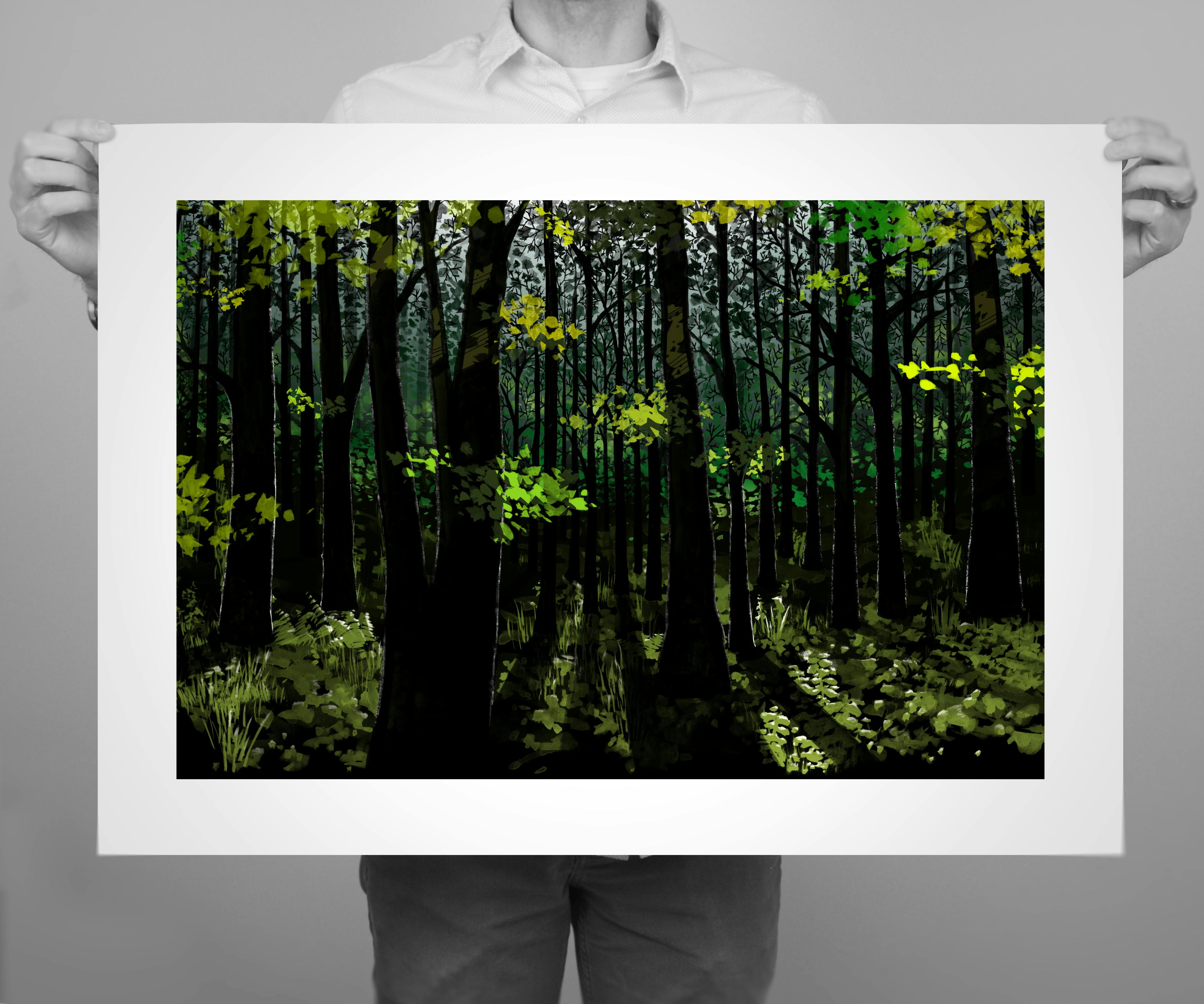 Summer (seasons series), 24 x 16 giclee print