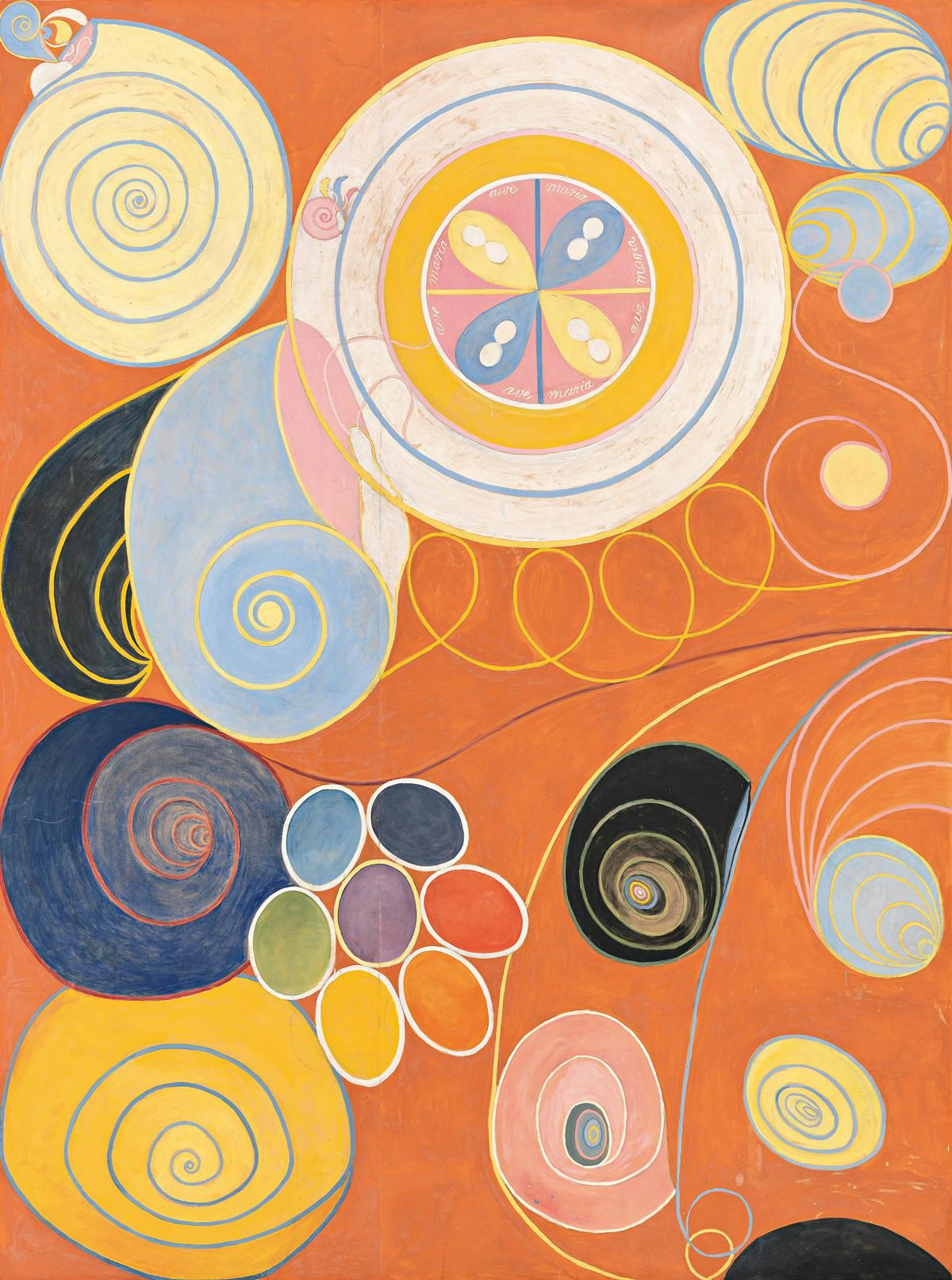 A painting by Hilma af Klint