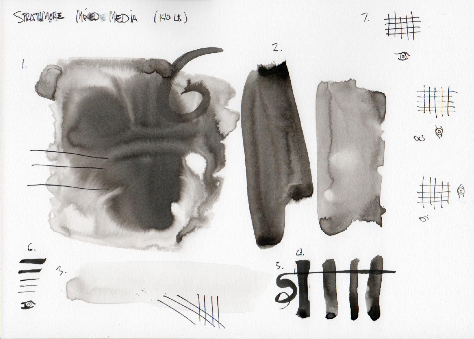 Paper test: Strathmore mixed media