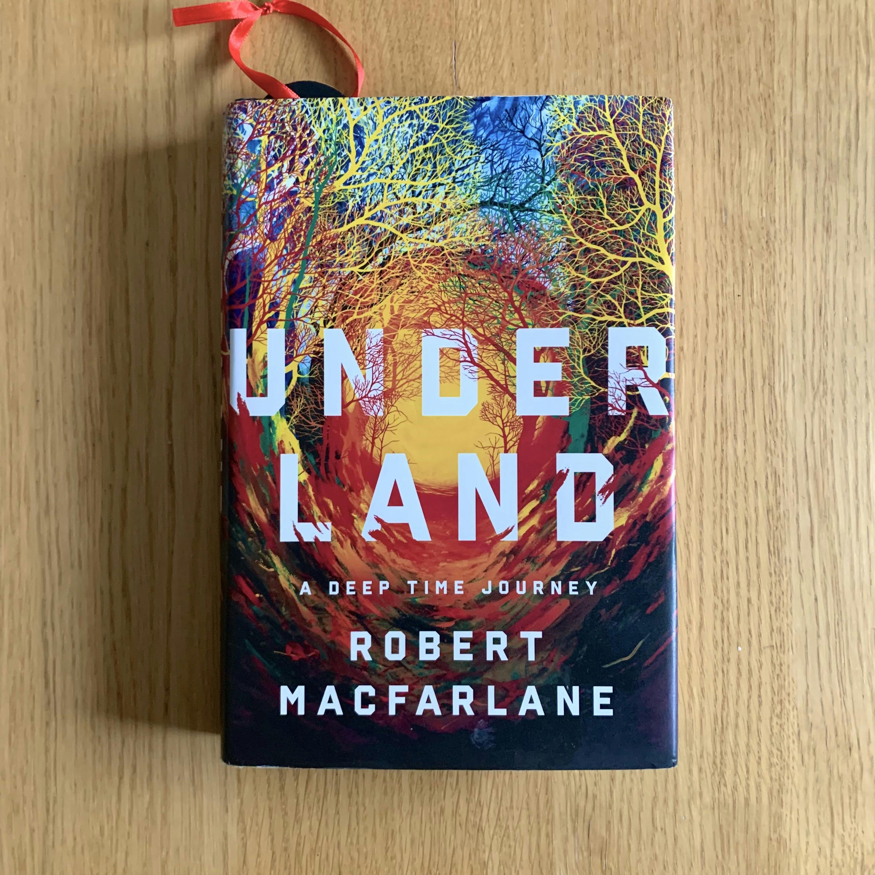 The cover of "Underland" by Robert MacFarlane
