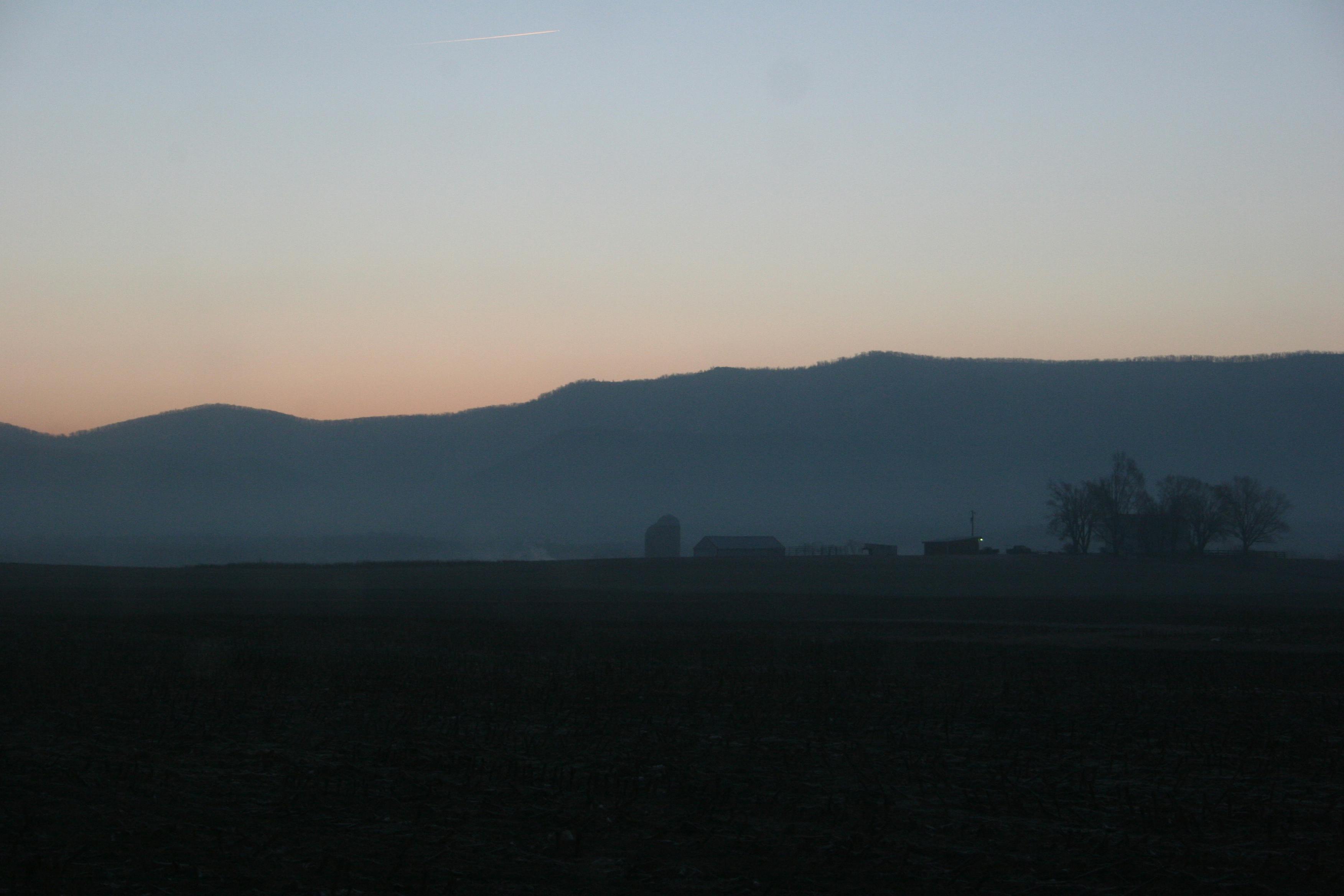 View of the mountains