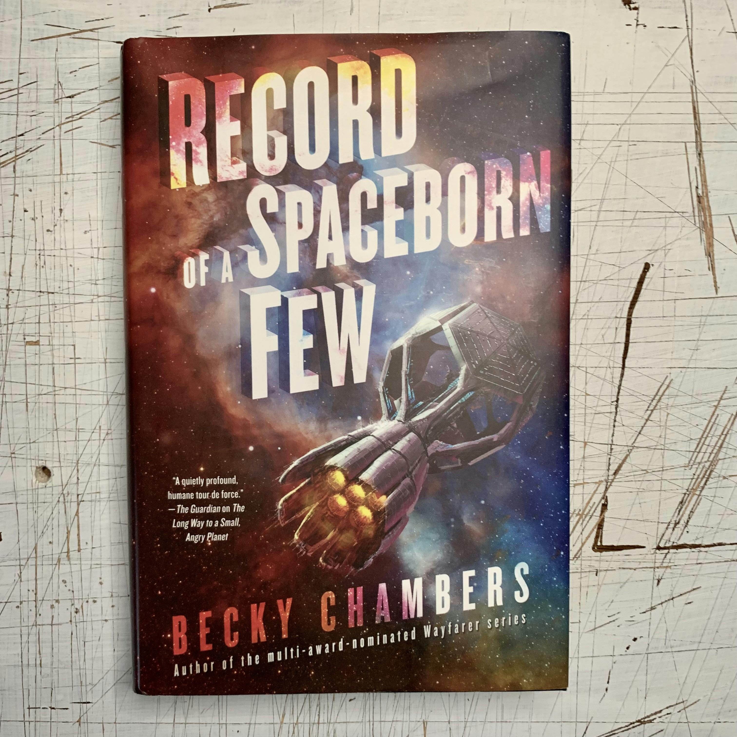 Cover of 'Record of a spaceborn few', by Becky Chambers