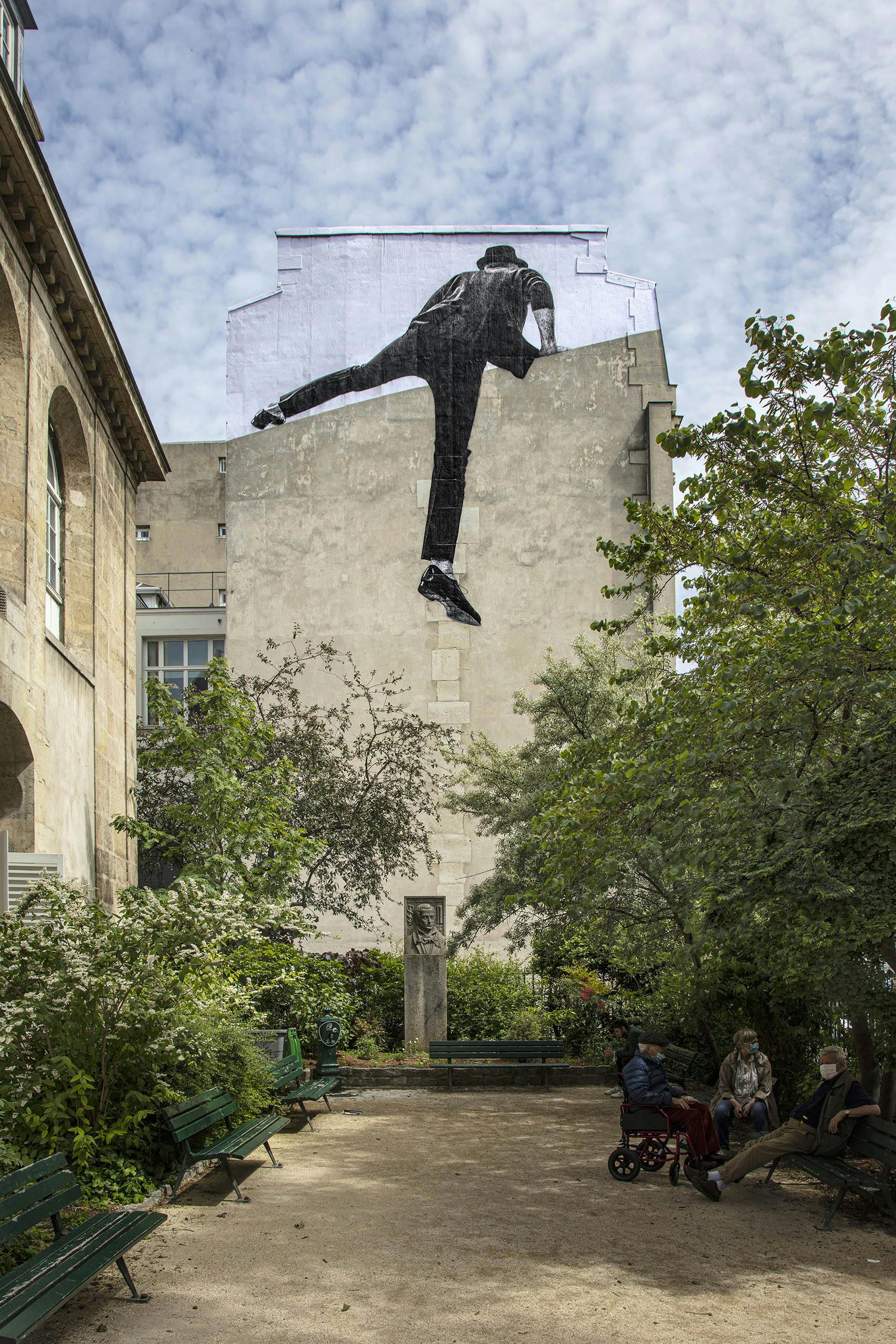 Jr Presents A New Collage In Paris For The 20th Anniversary Of The 