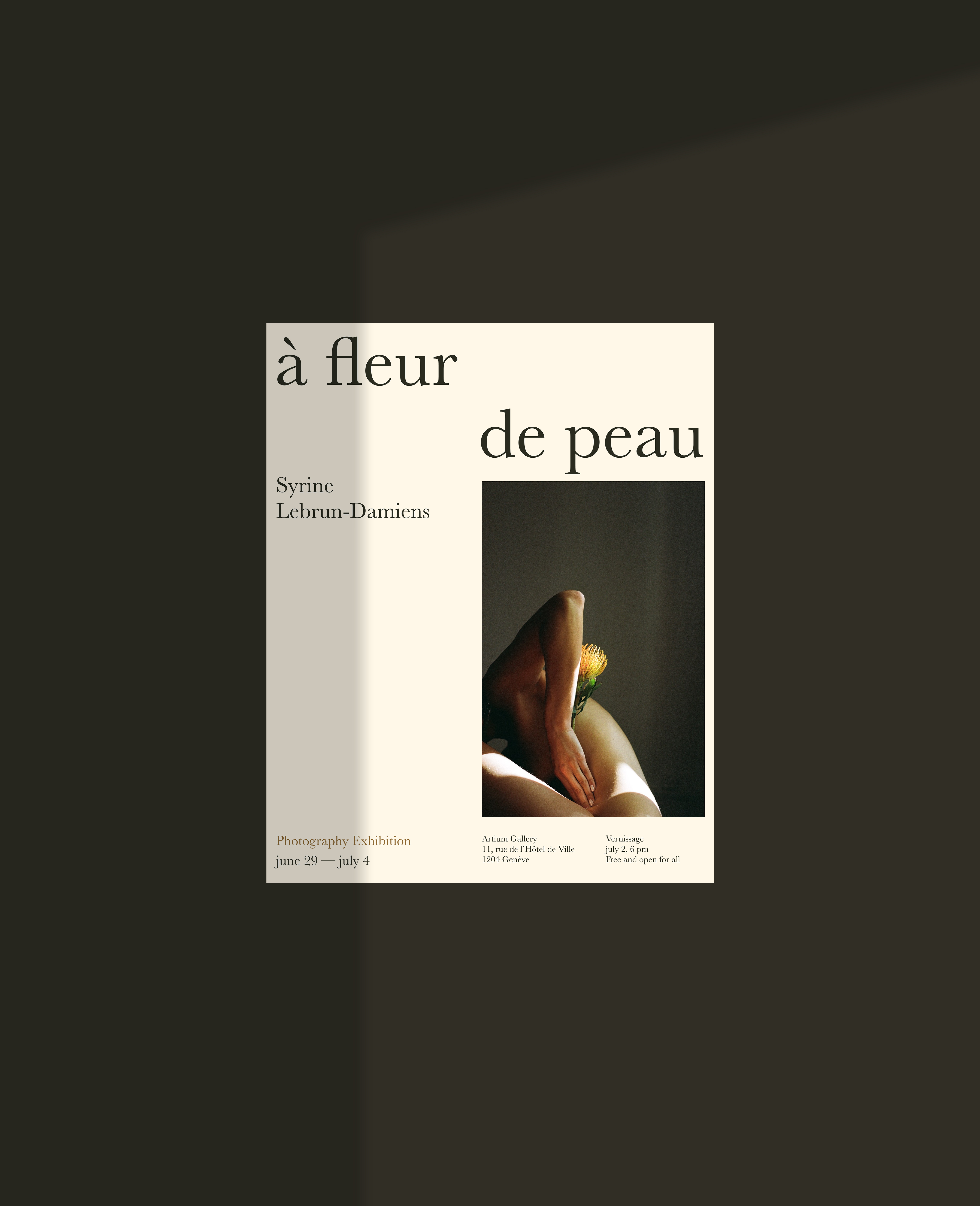 Photography Exhibit by Syrine Lebrun-Damiens