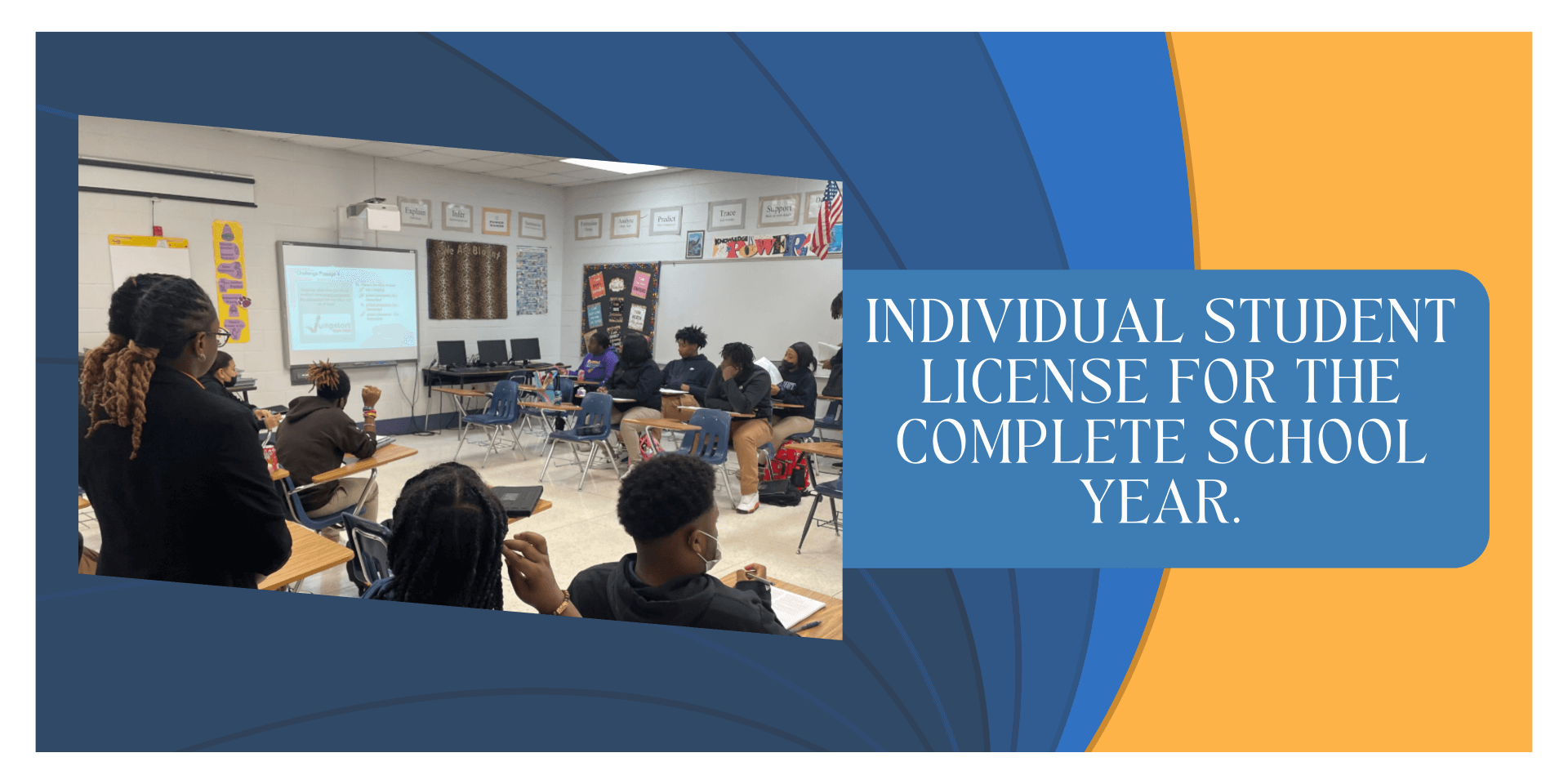 Individual student license for the complete school year