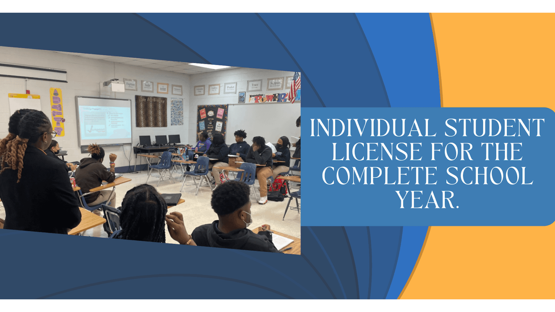 Individual student license for the complete school year