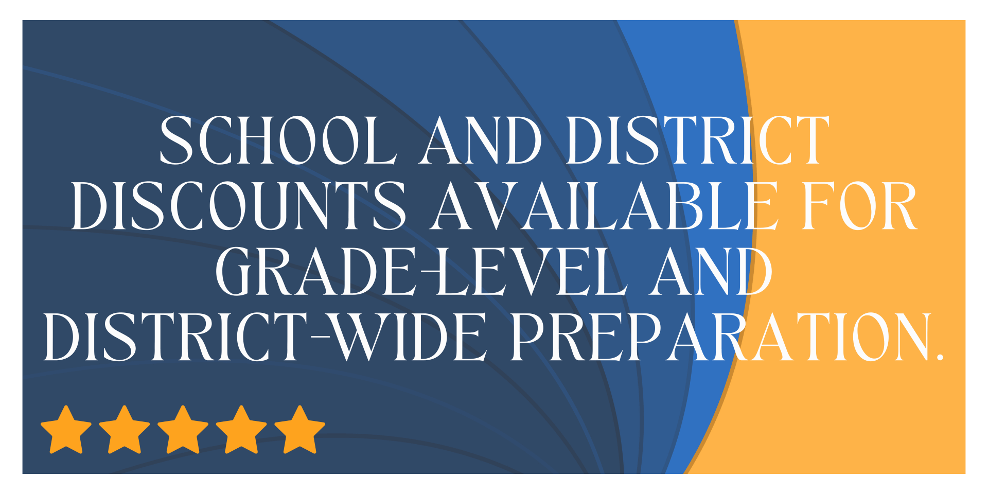 School and district discounts available for grade-level and district-wide preparation