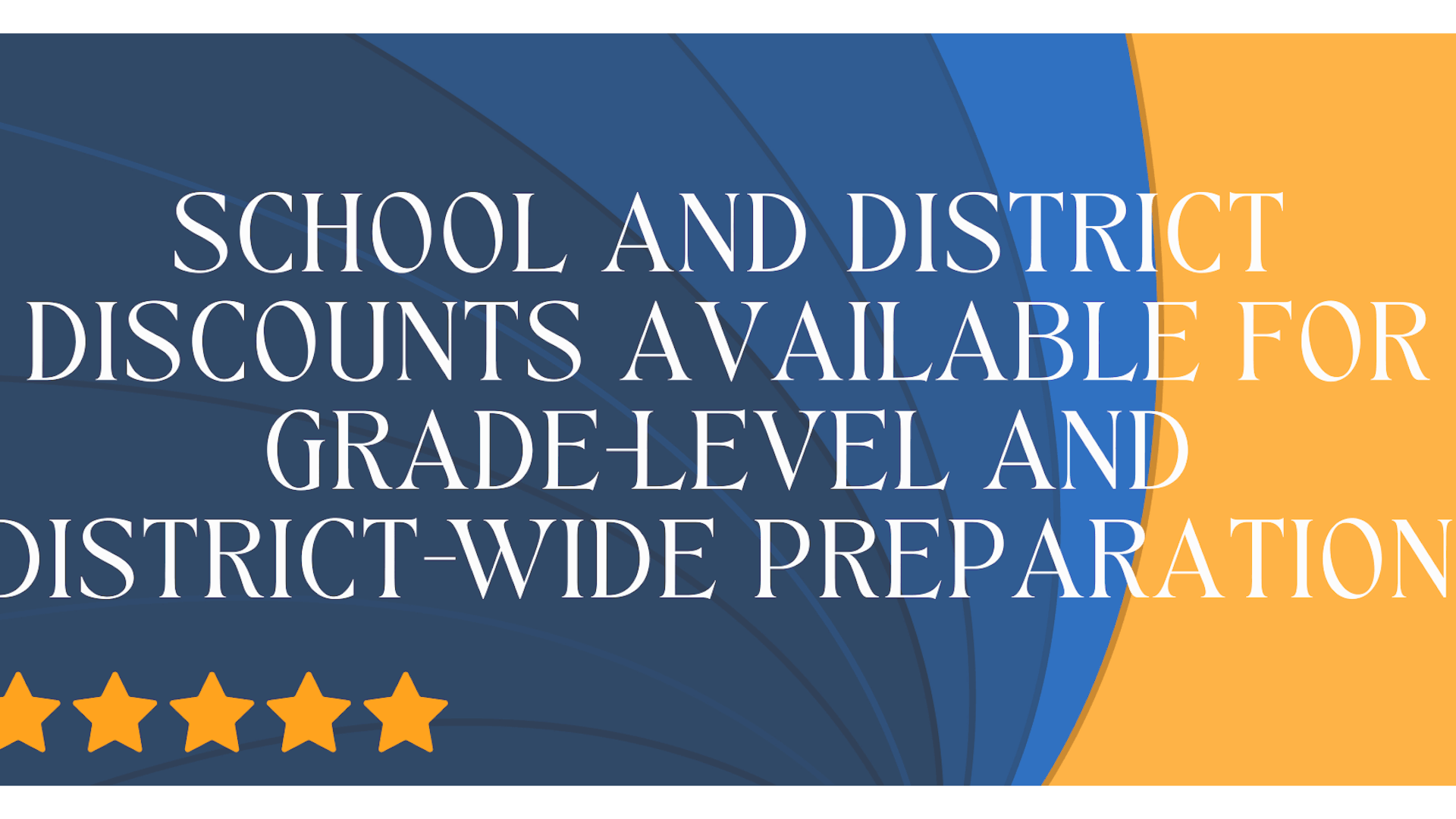School and district discounts available for grade-level and district-wide preparation