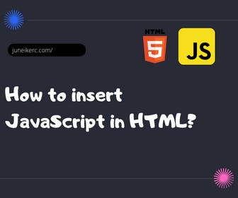 Featured image of the post: How to Insert JavaScript in HTML