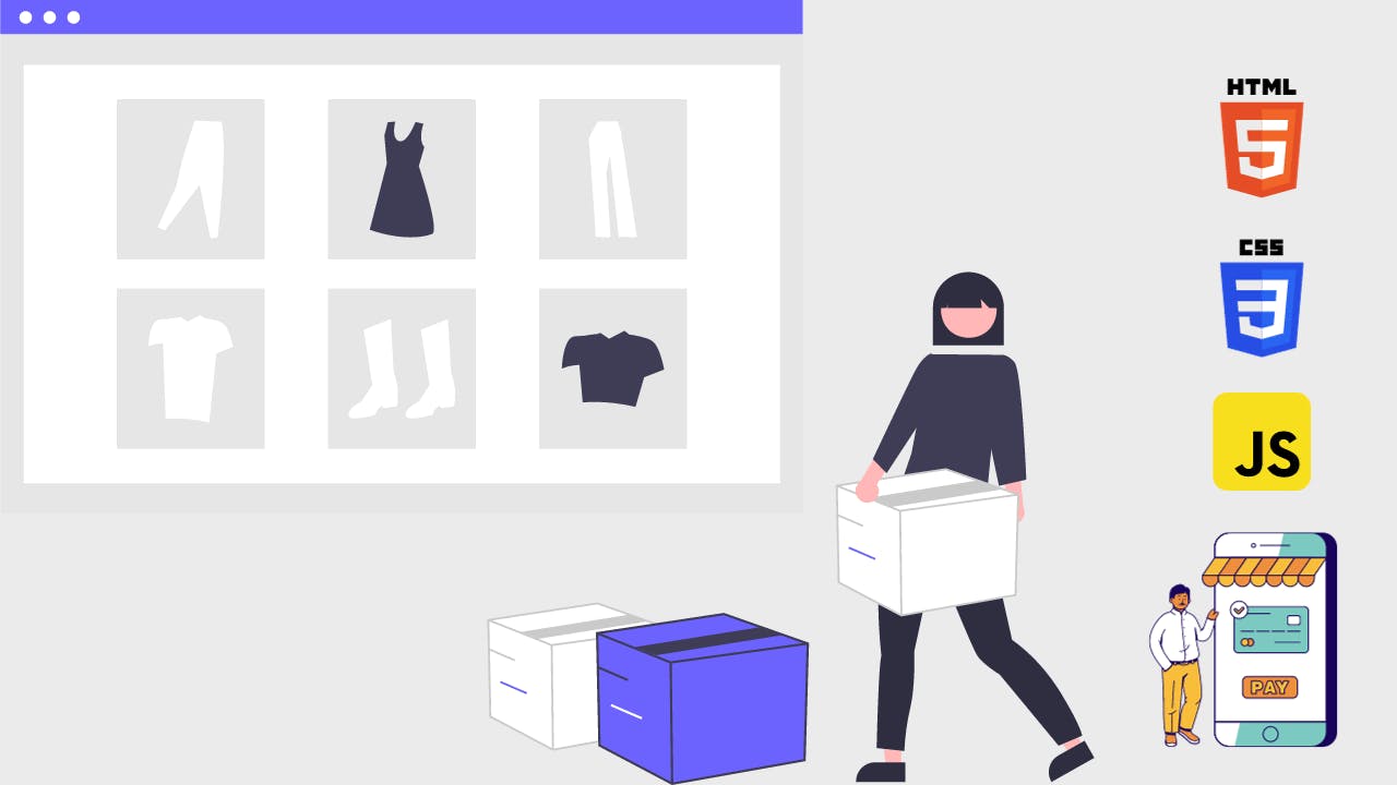  Featured image of the post: How to Create an Online Store with HTML and CSS