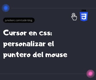 Featured post image: Cursor in CSS: Customizing the mouse pointer.