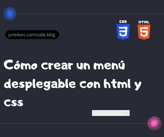 Featured image of the post: How to create a dropdown menu with HTML and CSS.