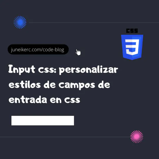 Input CSS - Customizing input field styles in CSS.