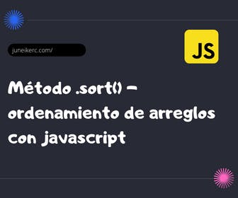 imagen destacada del post: Método .sort() - ordenamiento de arreglos con javascript