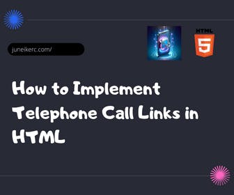 Featured image of the post: How to Implement Telephone Call Links in HTML
