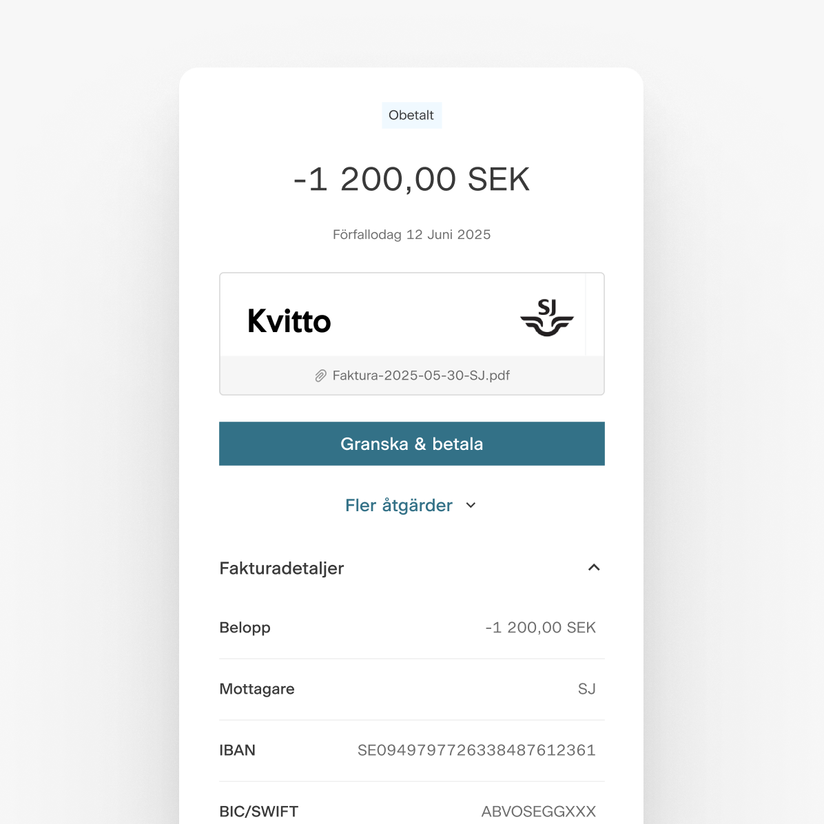 Slipp manuell hantering av kvitton & fakturor