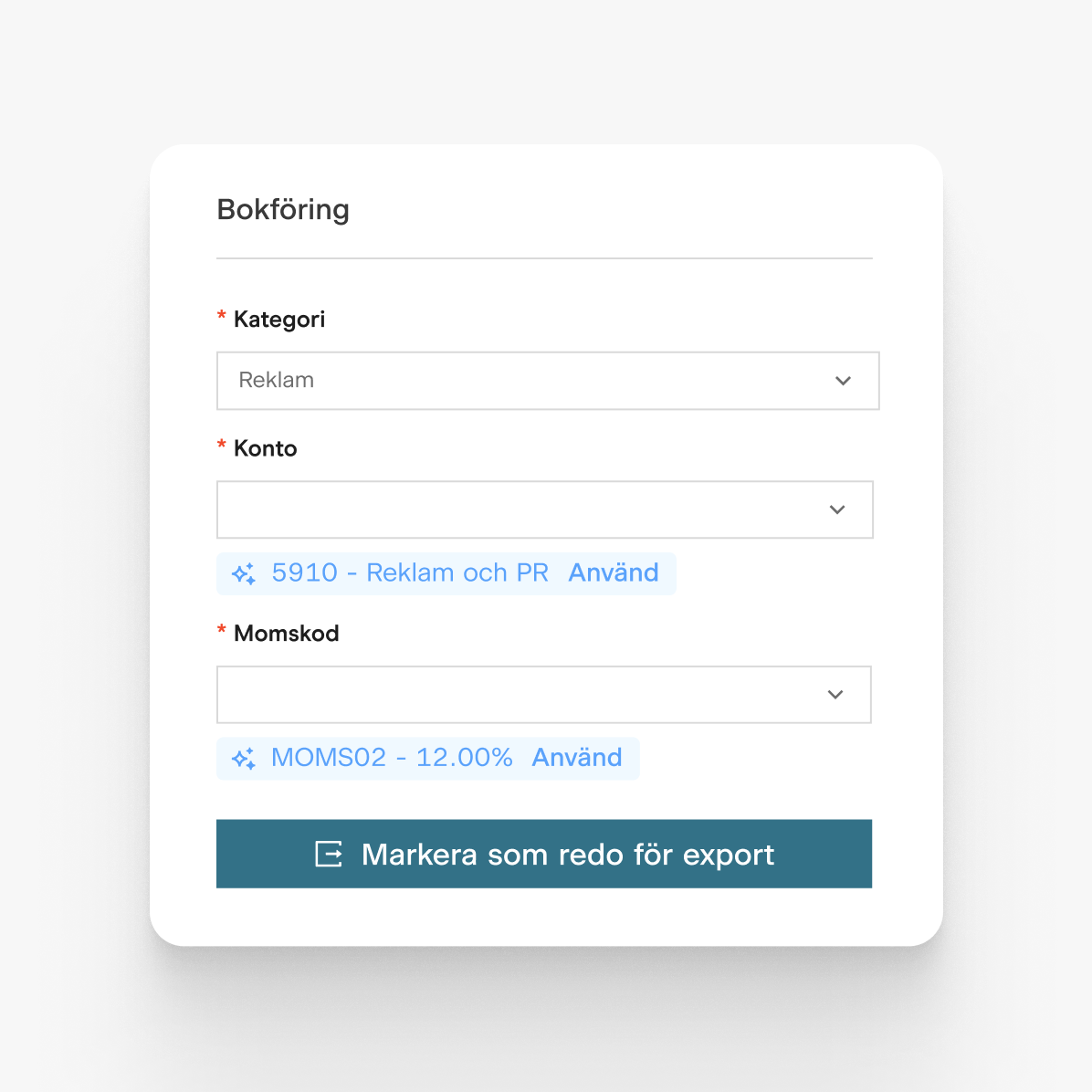 Få full översikt över era utgifter - direkt