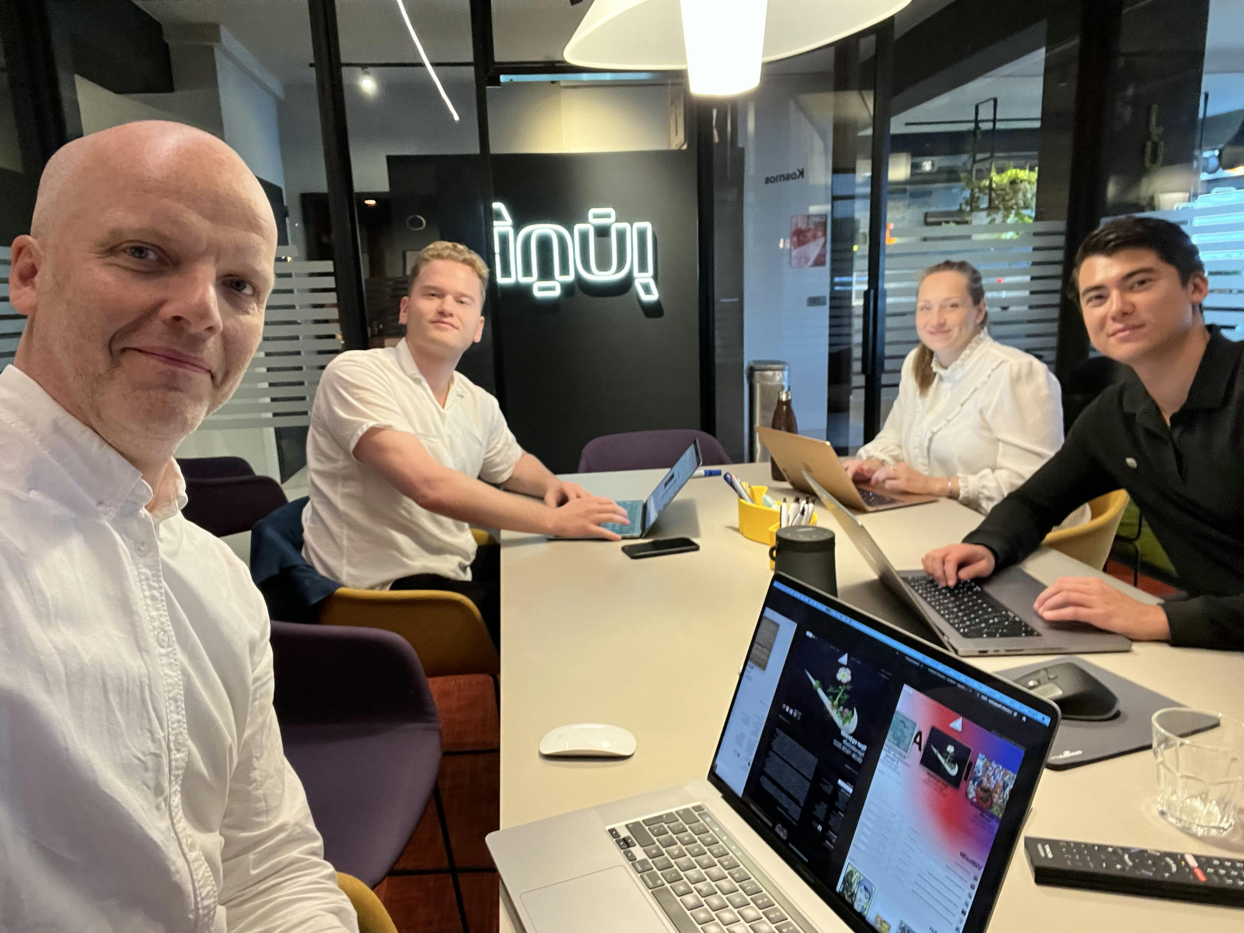 A glimpse into the office life at Júní