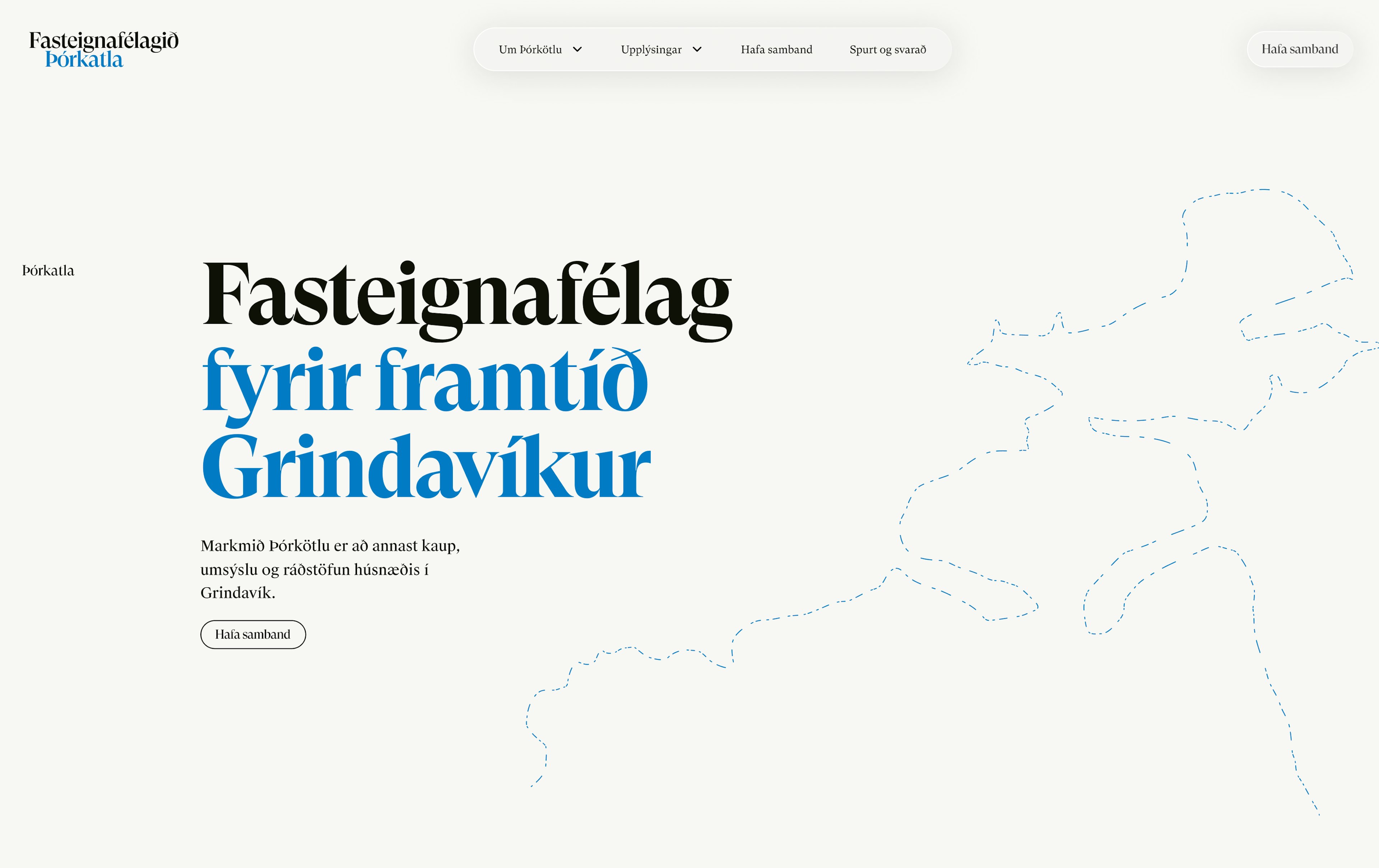 Skjamynd af heimasíðu Þórkötlu