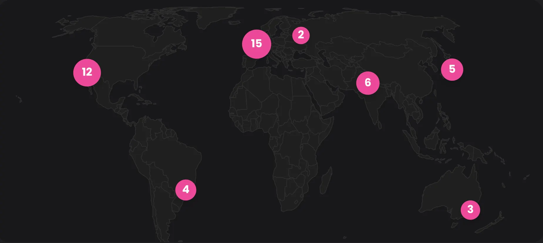 map with location dots