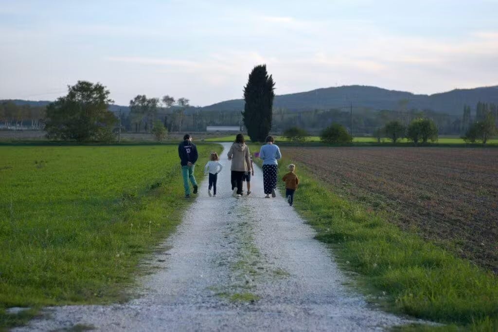 week-end en famille à la ferme