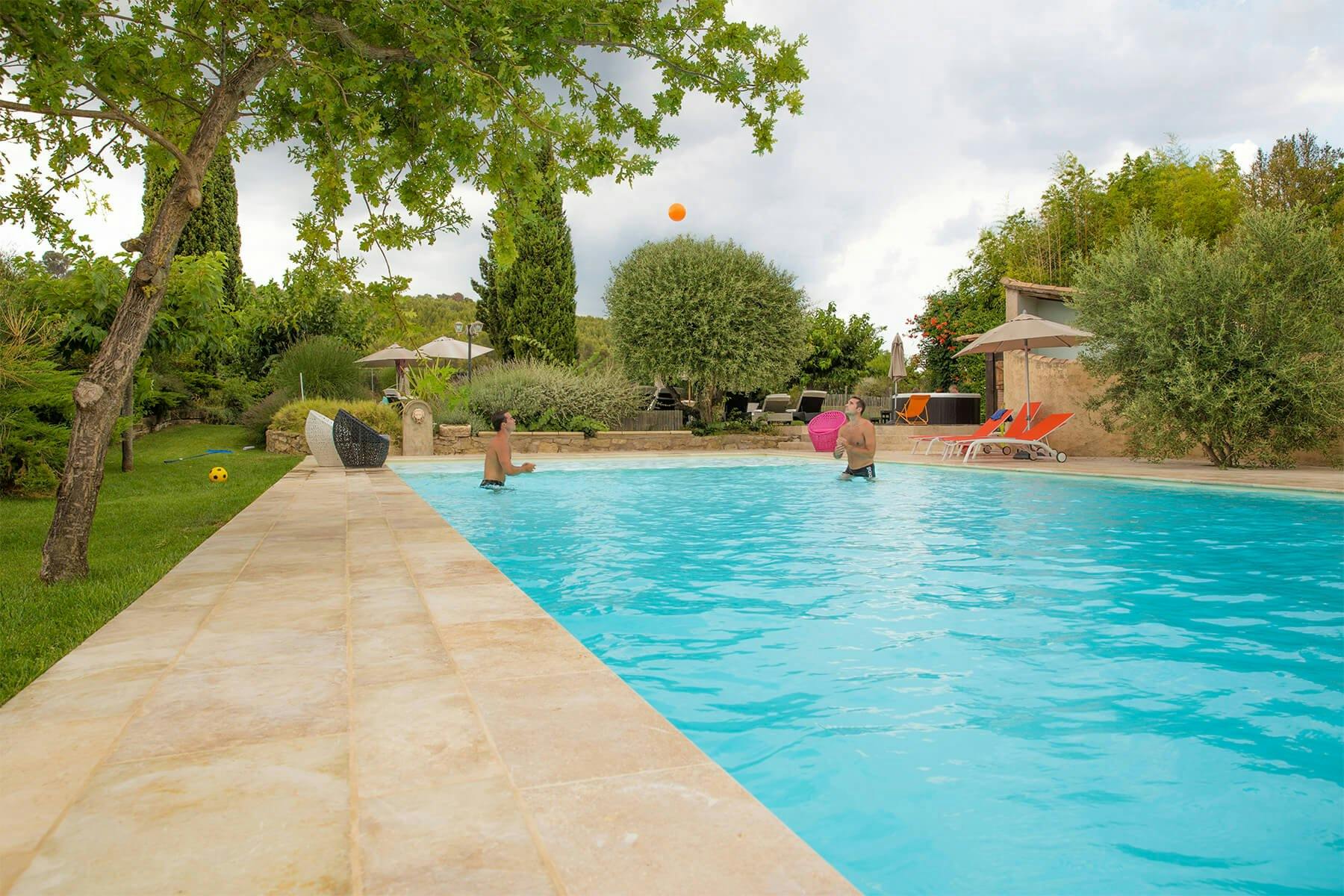 Piscine chauffée