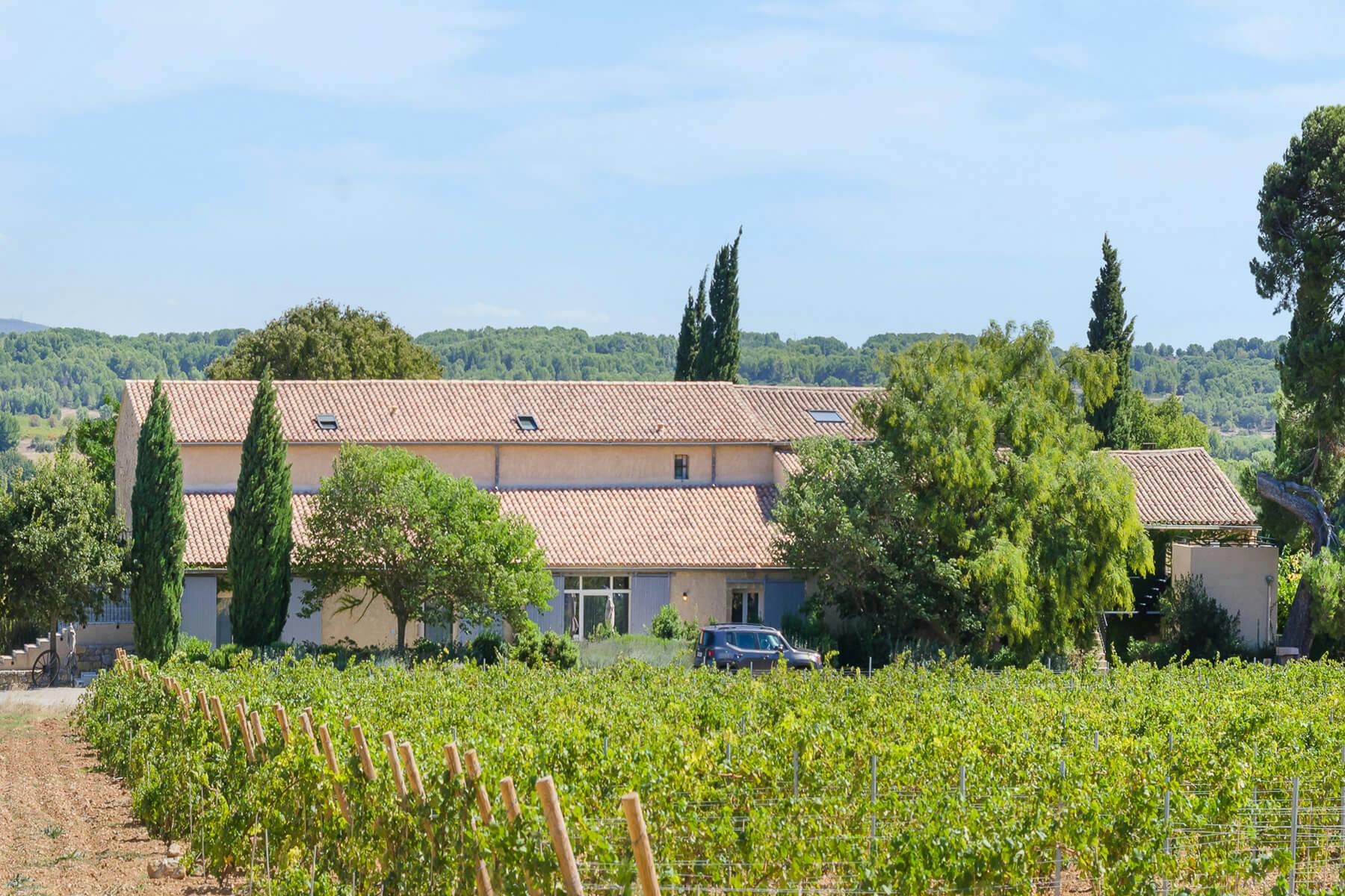 Gîtes dans un domaine viticole dans le Sud