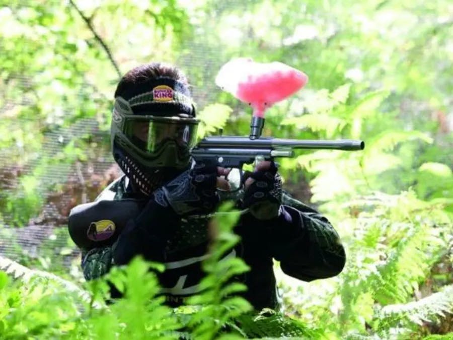 Paintball en famille à Quelneuc