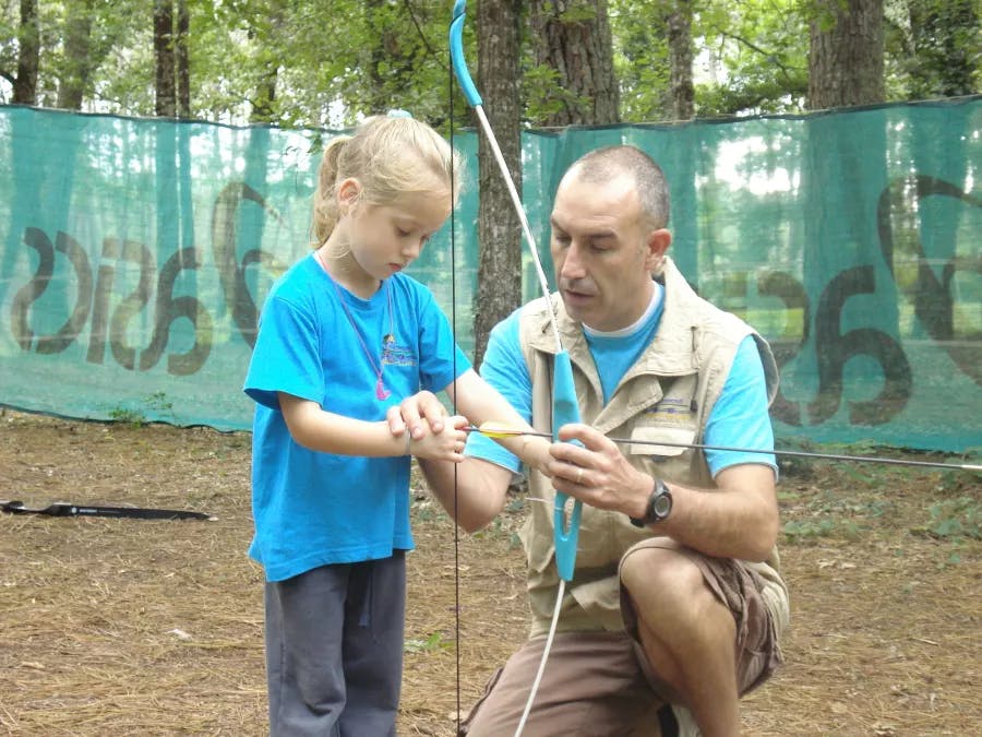 Initiation tir à l'arc enfants à partir de 2 ans