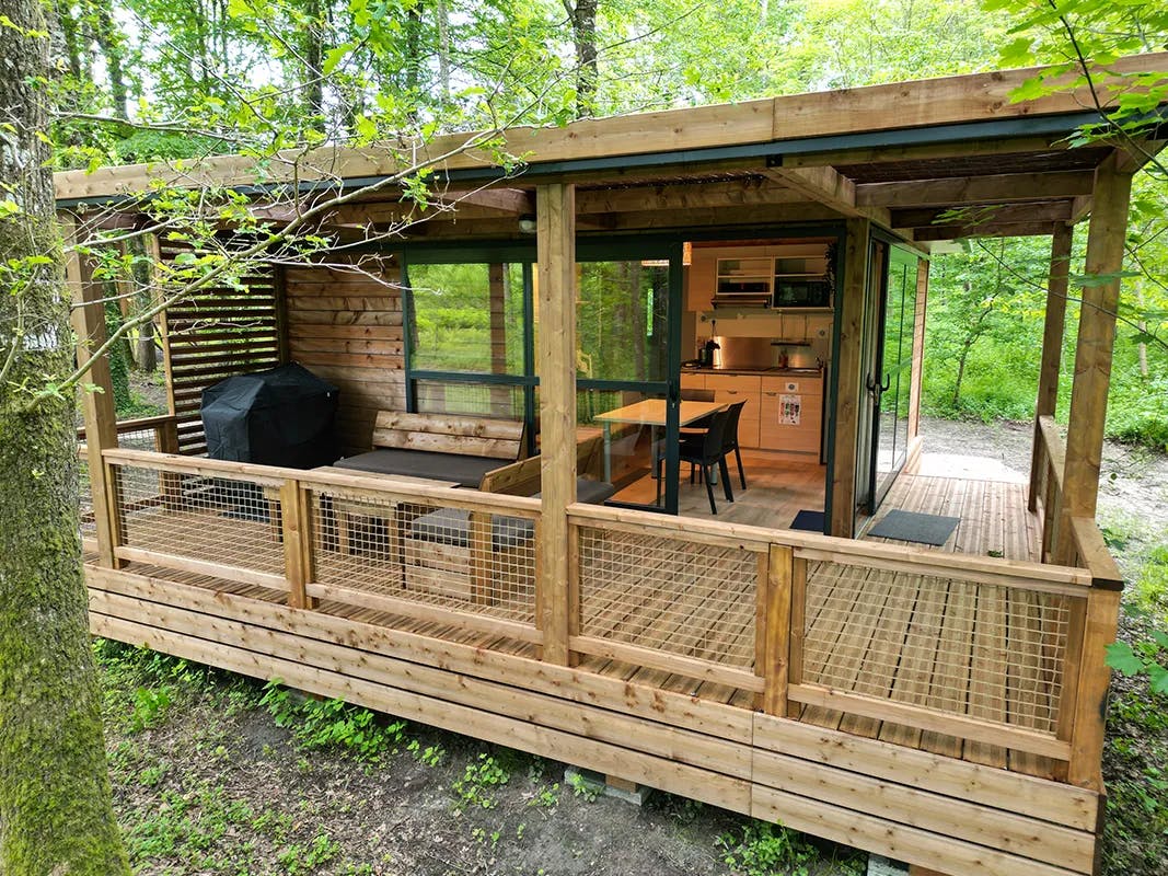 Chalet 5 personnes chateaux de la Loire