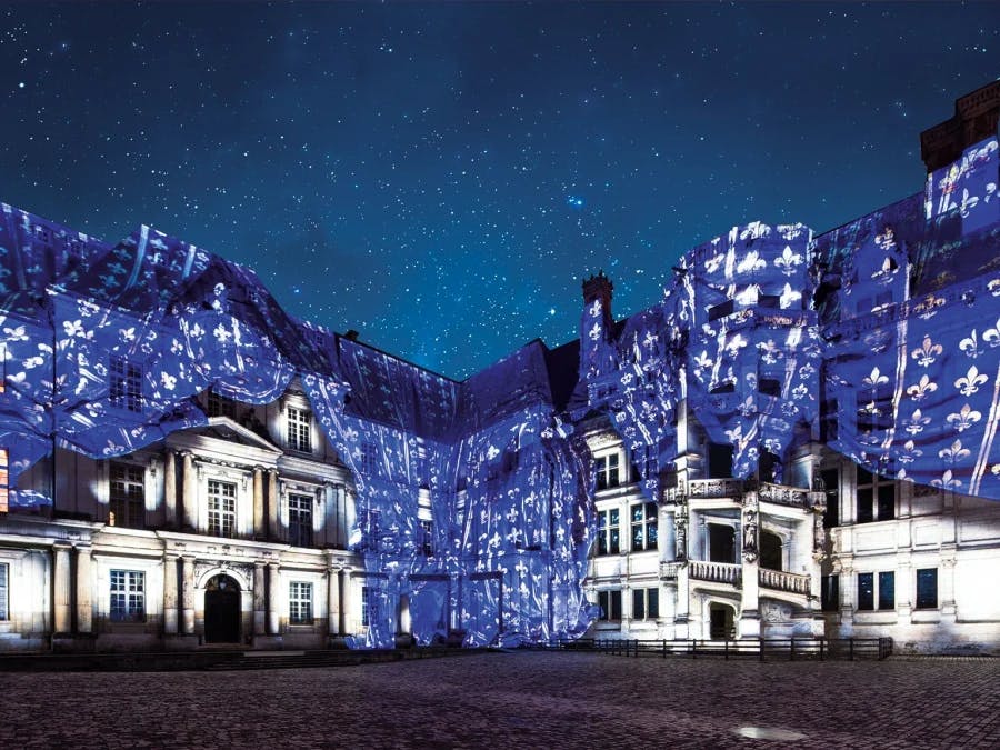 Spectacle au chateau de blois