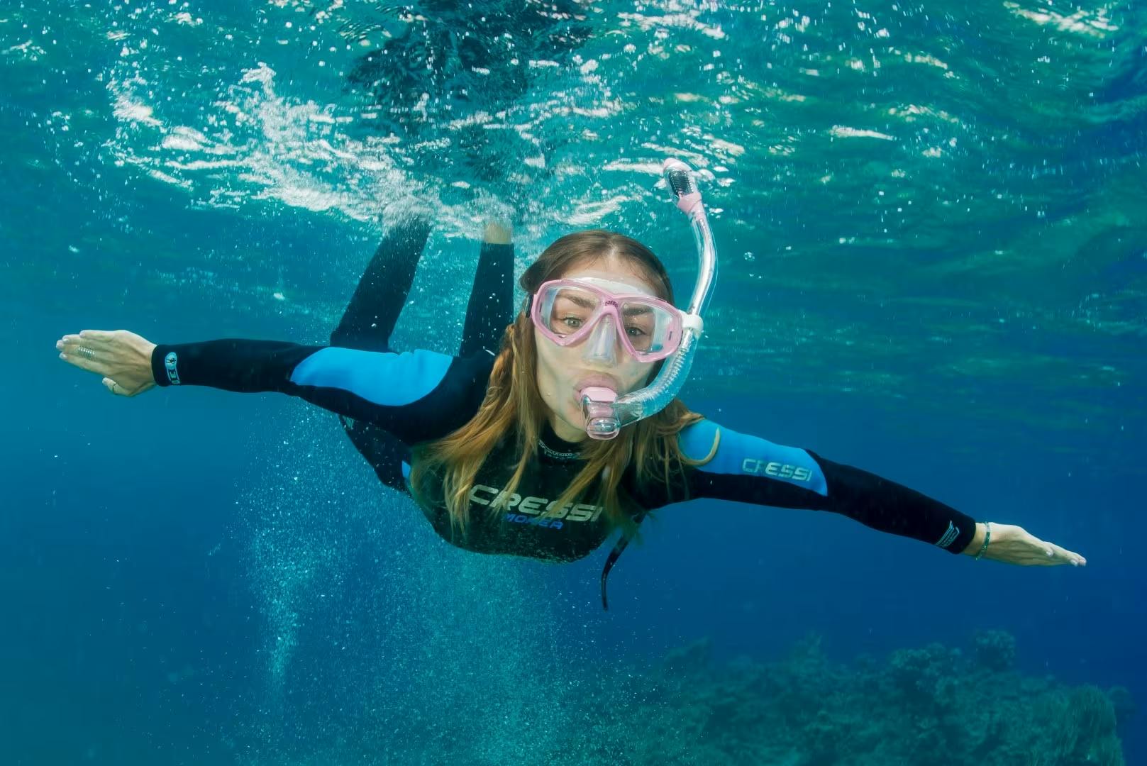 snorkeling en famille côte d'azur