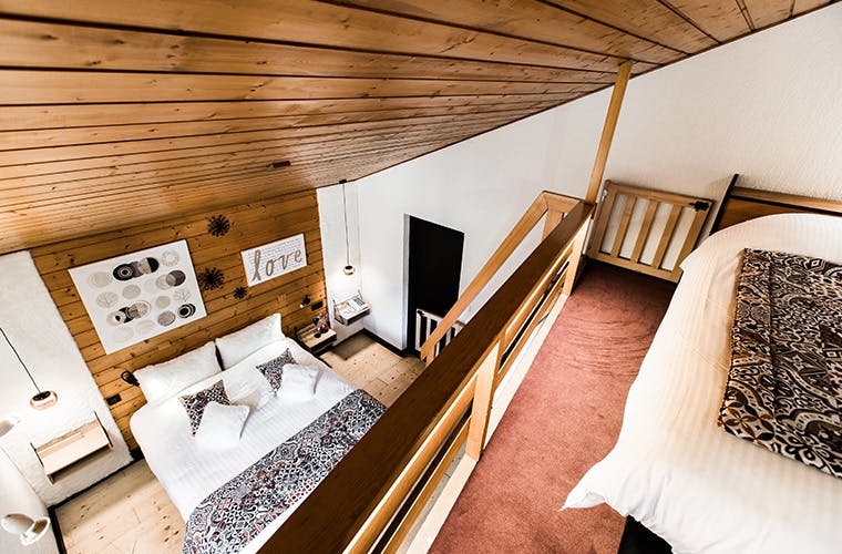 Chambre familiale en duplex