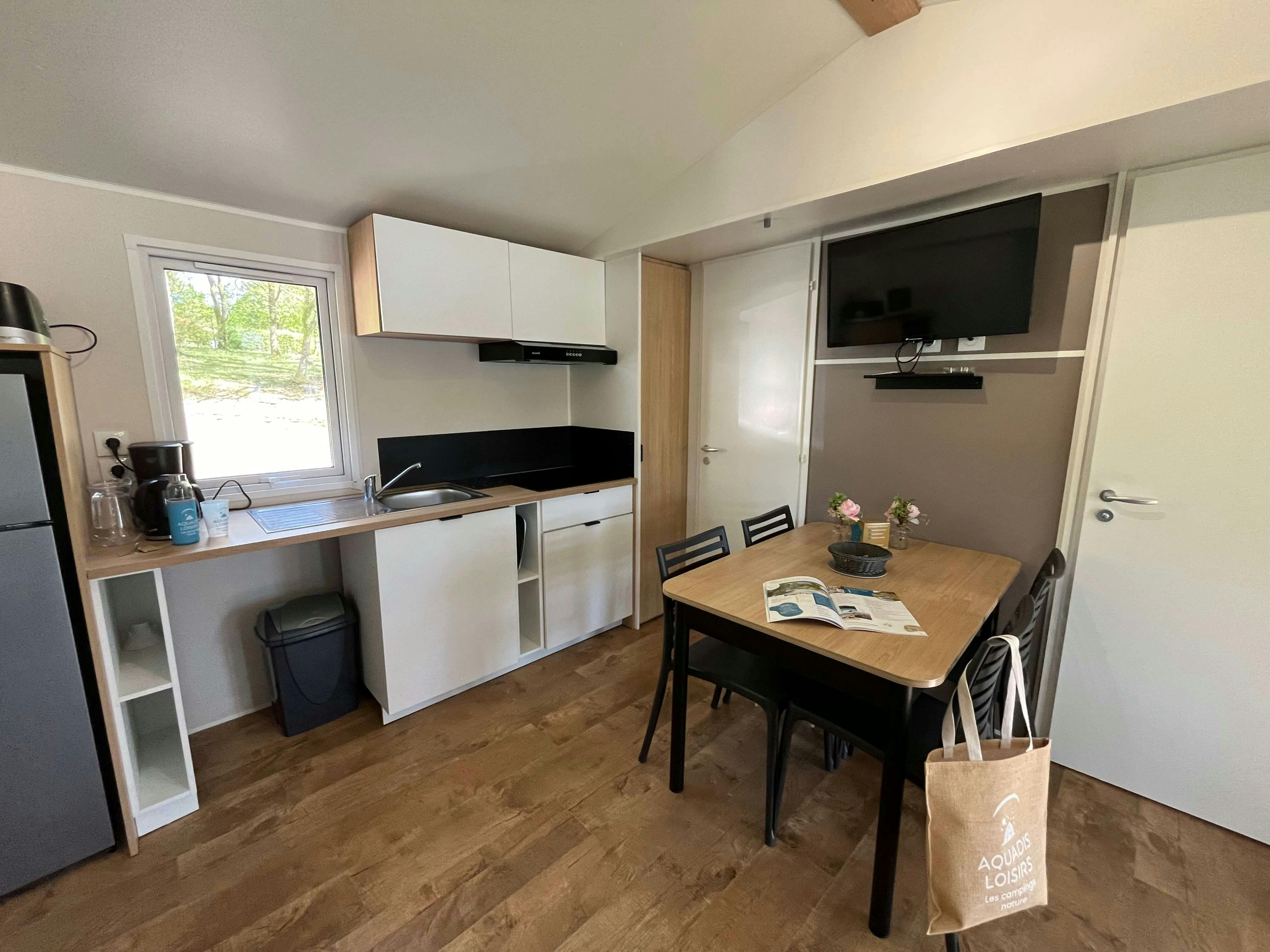 Mobilhome premium 5 personnes climatisé