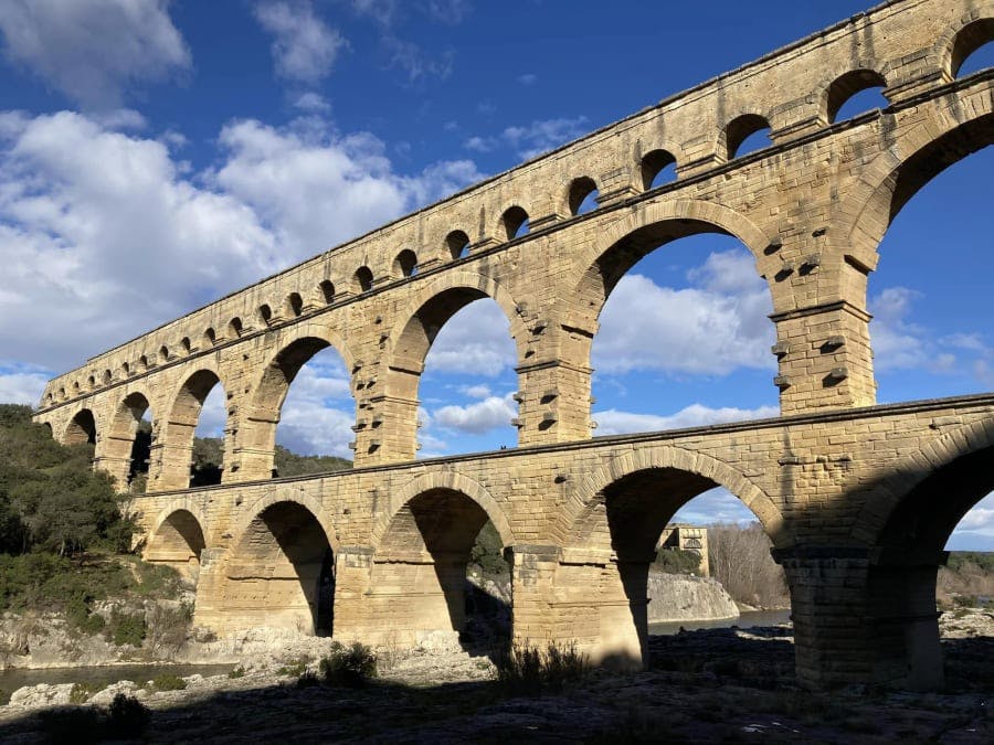 Pont du Gard en famille