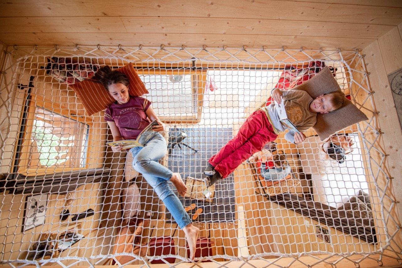 Cabane Zoo safari de Peaugres