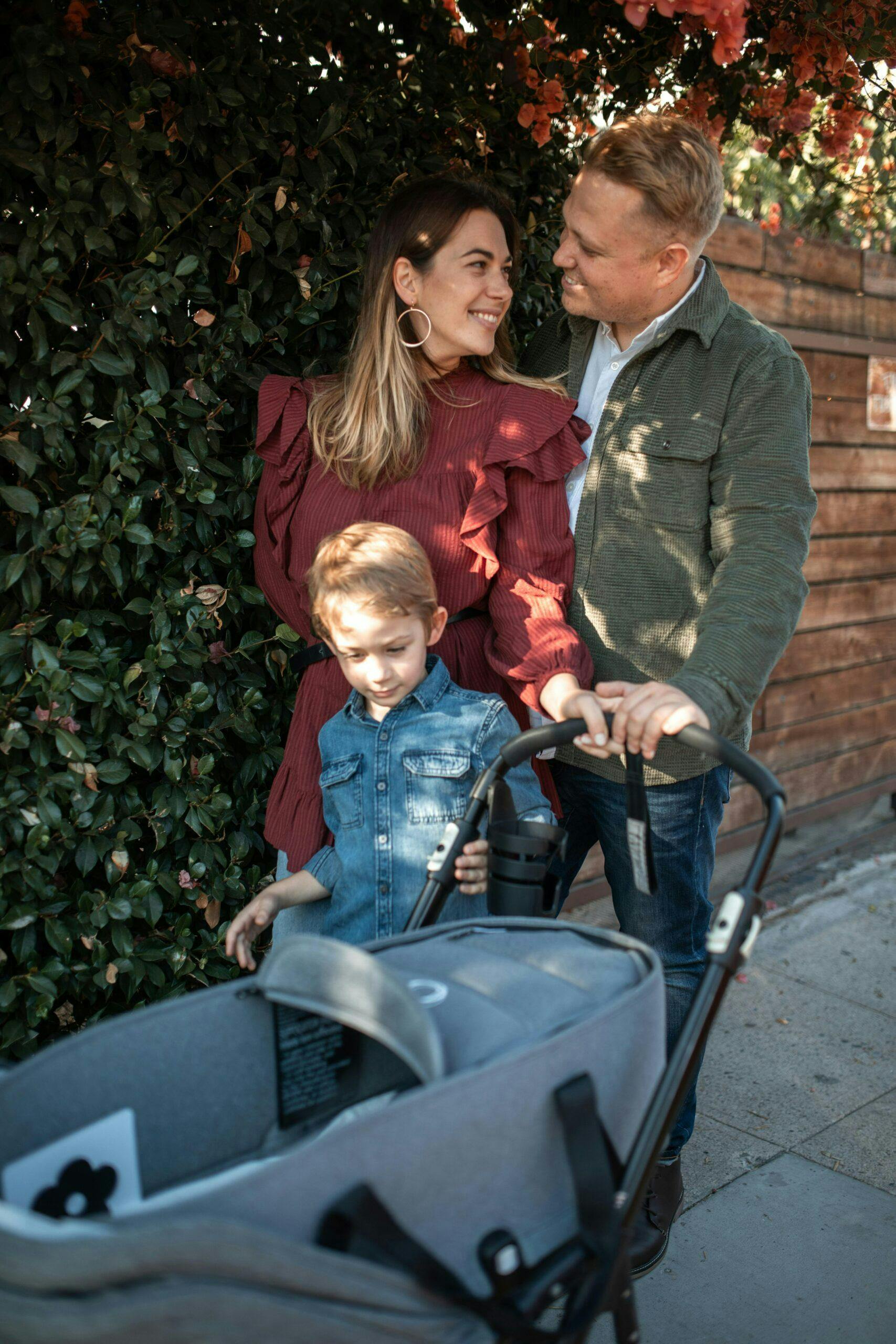 famille à paris avec bébé
