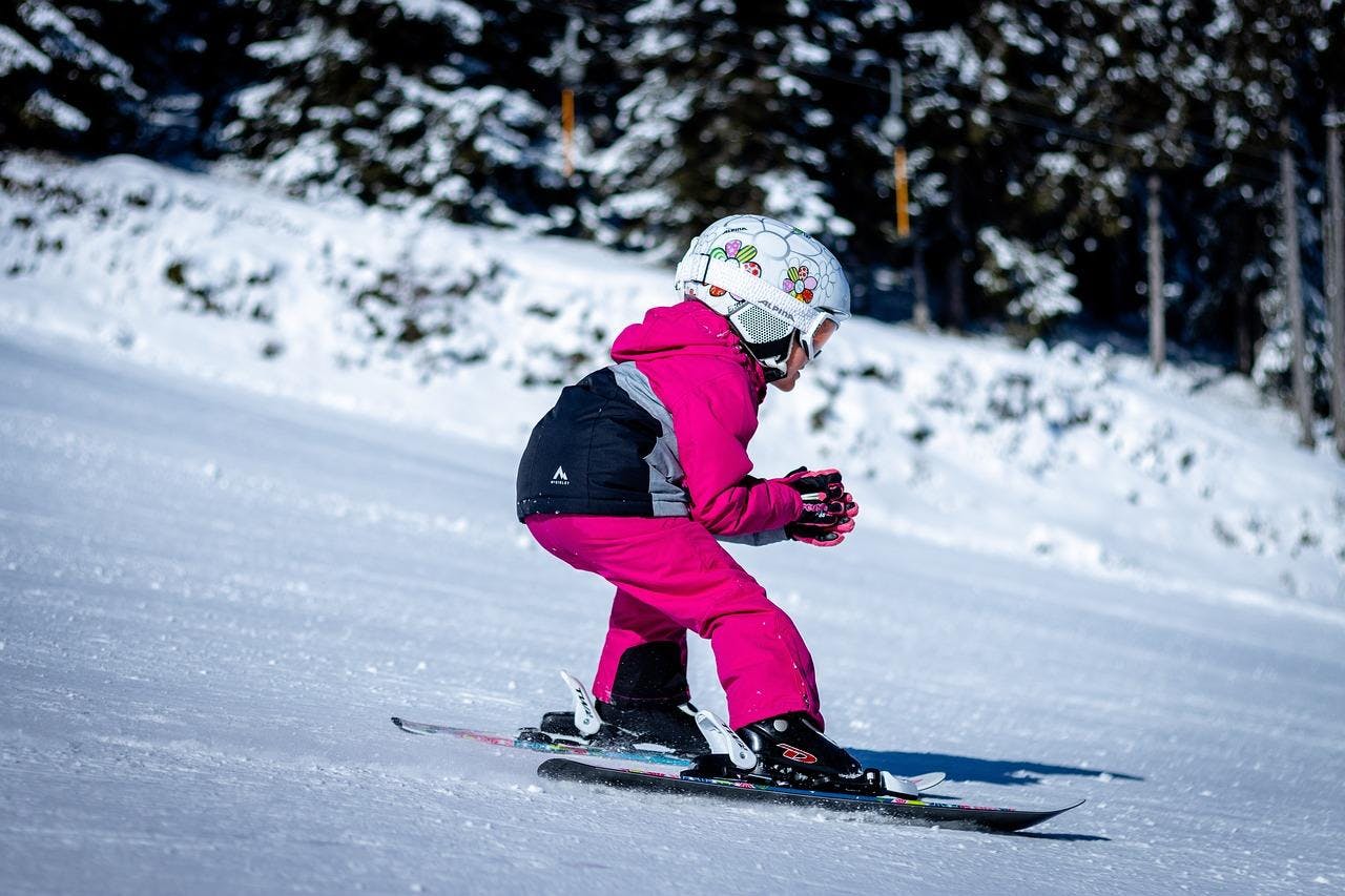 équipement pour enfant au ski