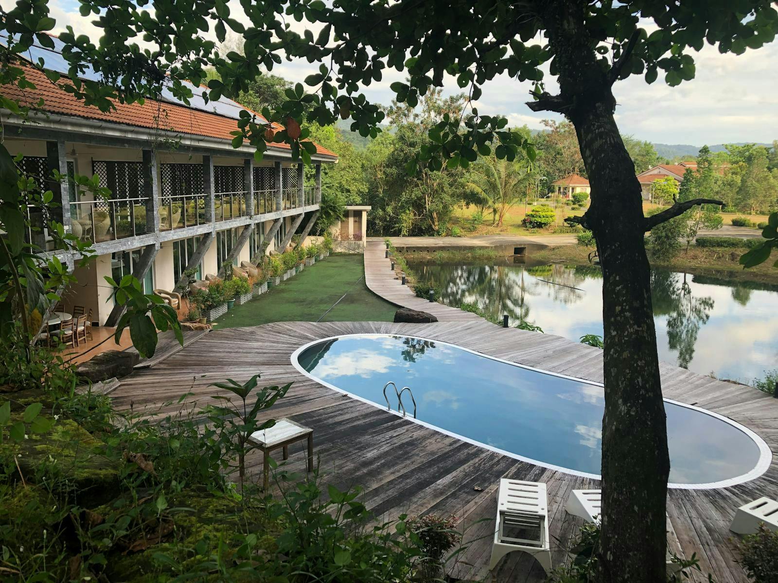 Hôtel familial au Cambodge
