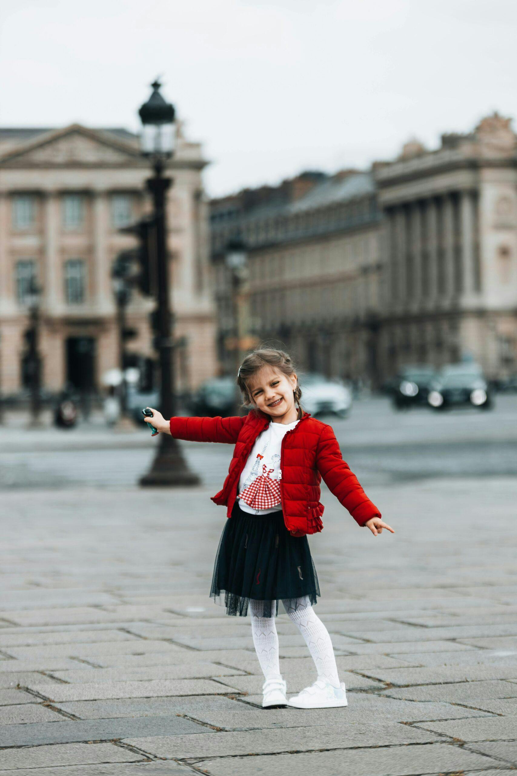 enfant à paris en famille
