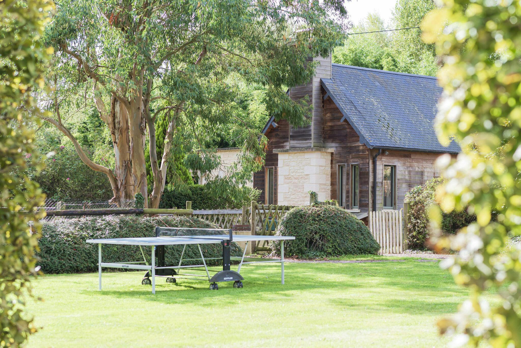 Ping pong et jeux d'extérieur 