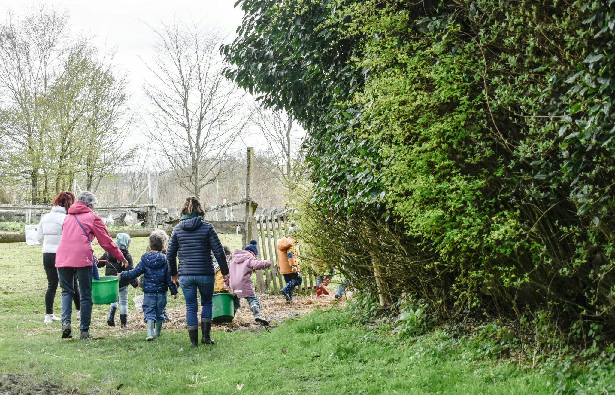 Activités en famille à la ferme