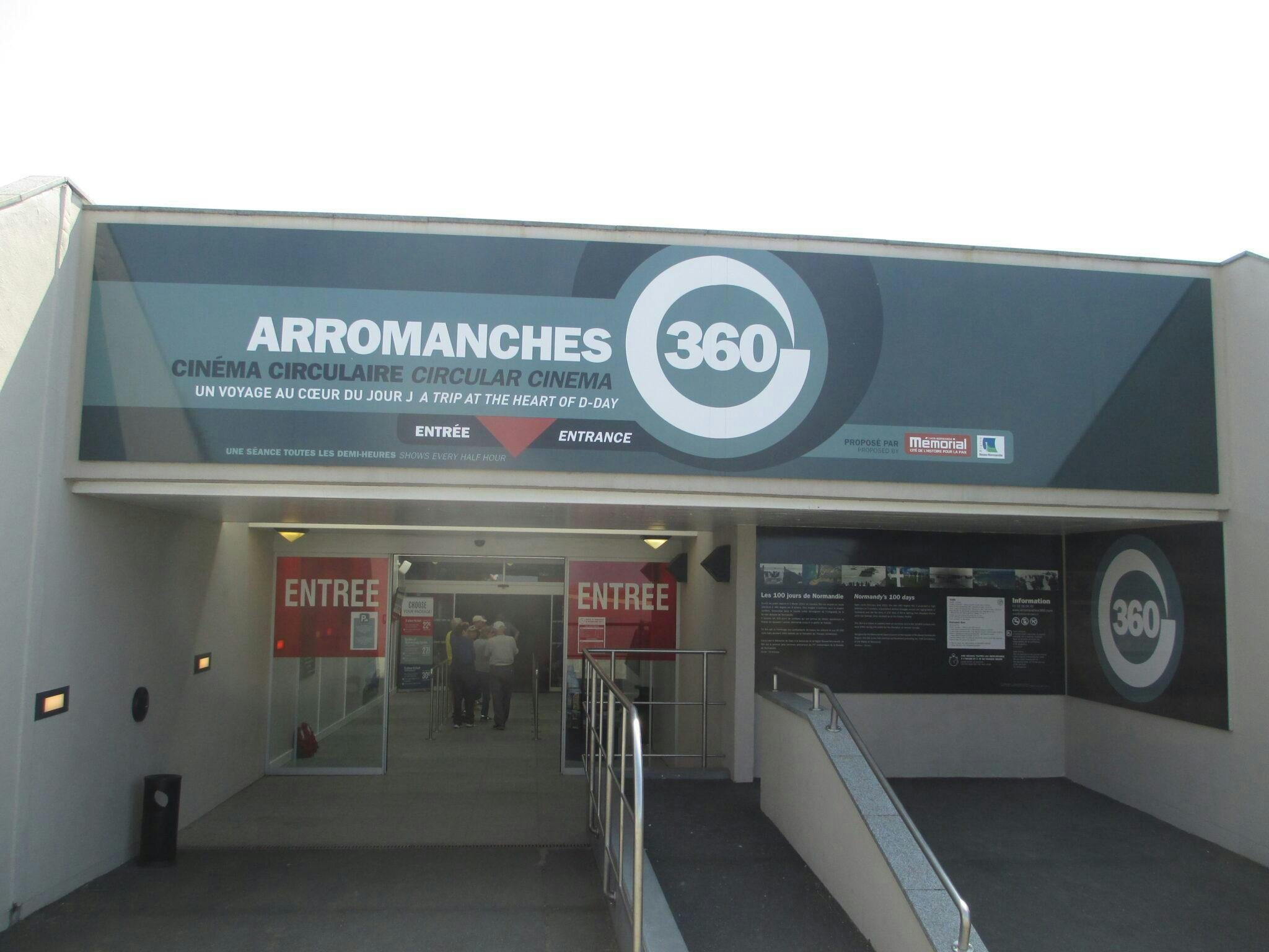 Cinéma d'Arromanches en famille